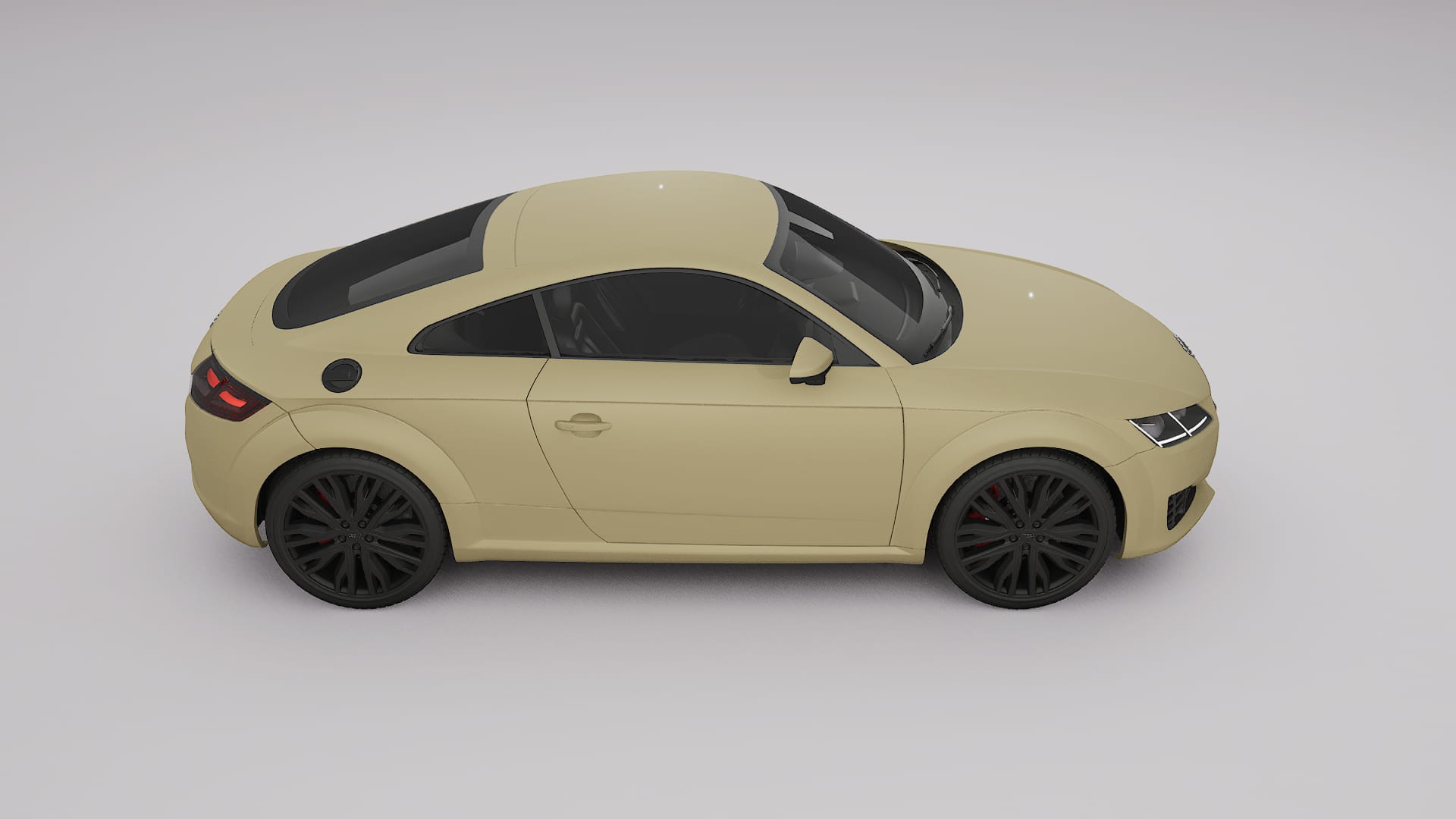 Audi TT Coupe 8S prefacelift pre LCI TPU Lakbeschermingsfolie | SAND Kleurveranderende PPF – Volledig Voorgesneden Kit