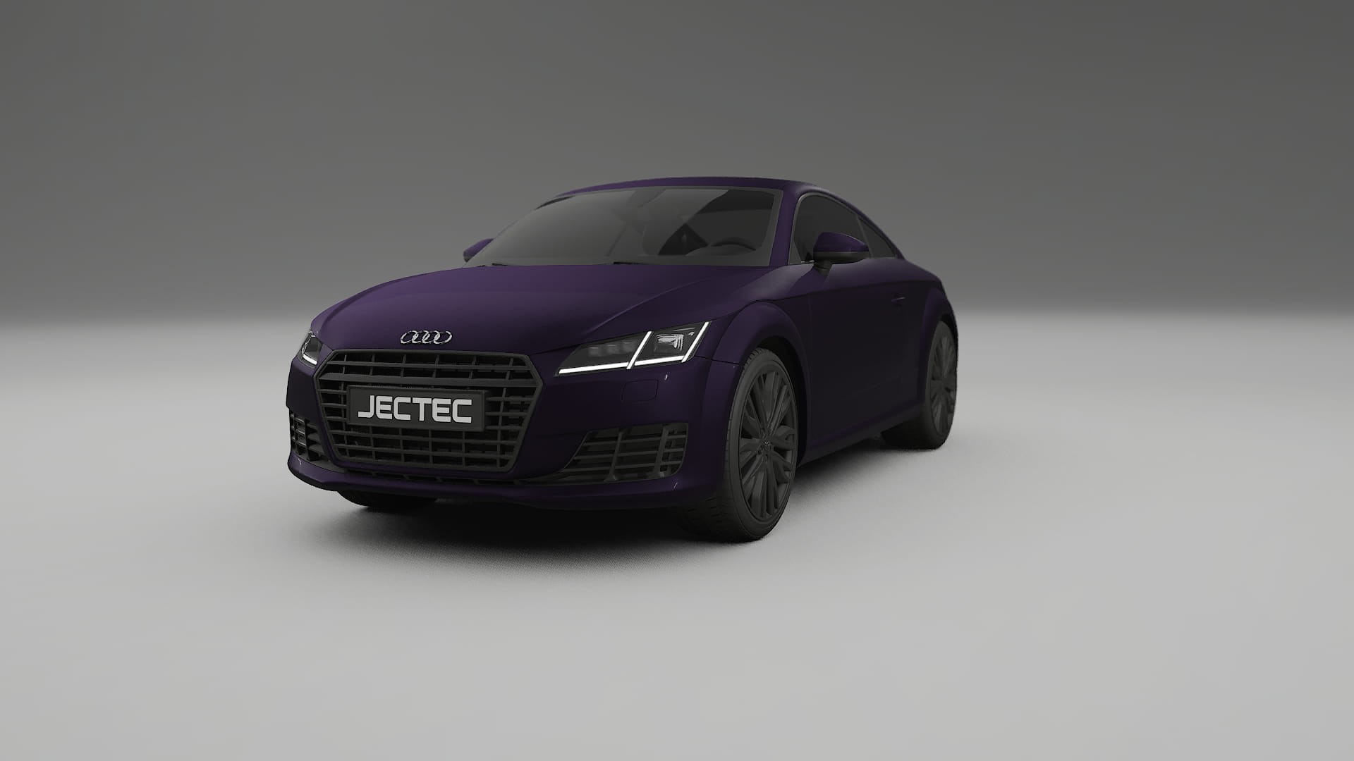 Audi TT Coupe 8S prefacelift pre LCI TPU Lakbeschermingsfolie | VIOLET Kleurveranderende PPF – Volledig Voorgesneden Kit