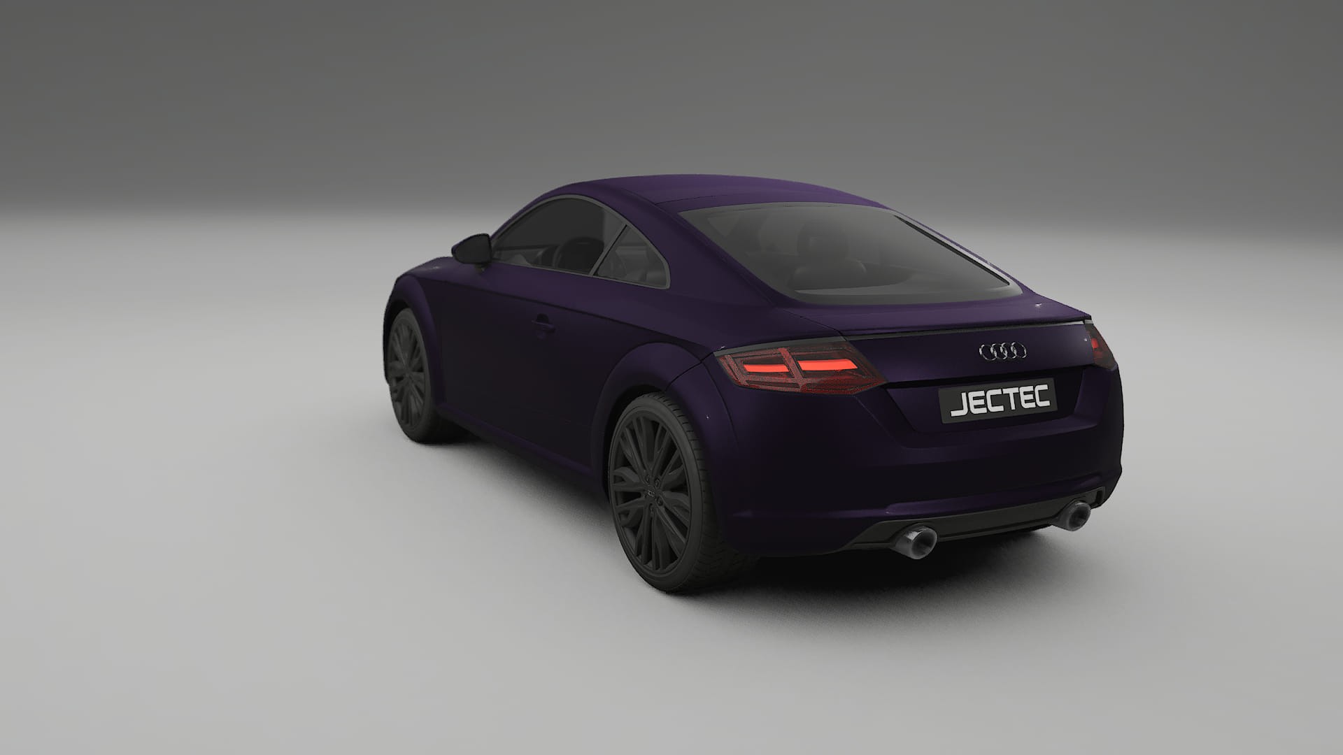 Audi TT Coupe 8S prefacelift pre LCI TPU Lakbeschermingsfolie | VIOLET Kleurveranderende PPF – Volledig Voorgesneden Kit