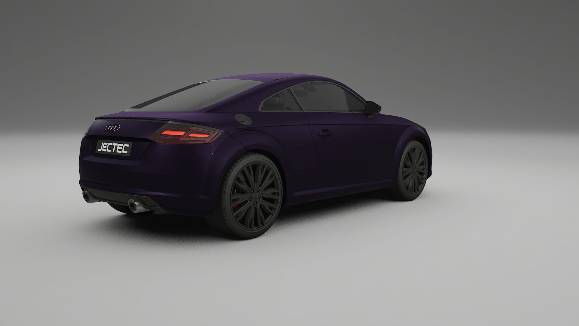 Audi TT Coupe 8S prefacelift pre LCI TPU Lakbeschermingsfolie | VIOLET Kleurveranderende PPF – Volledig Voorgesneden Kit