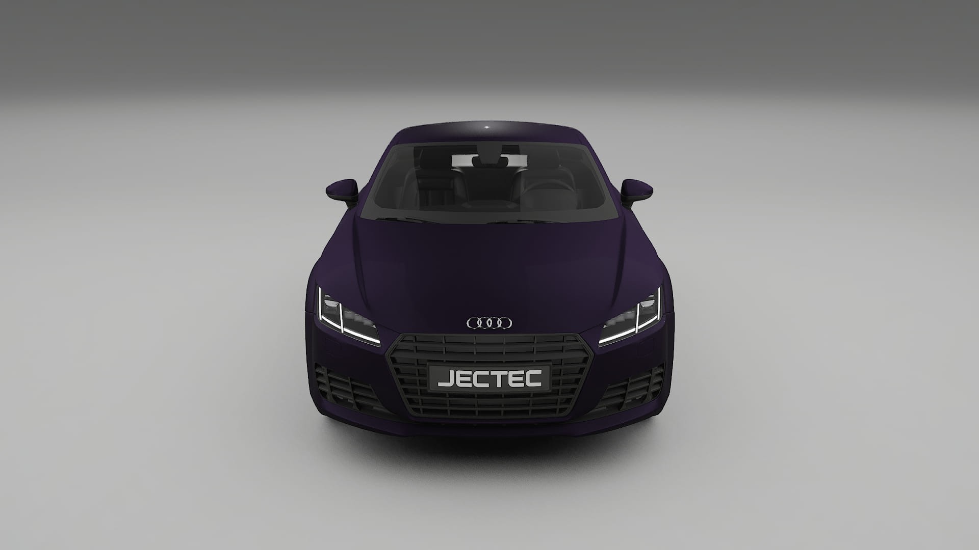 Audi TT Coupe 8S prefacelift pre LCI TPU Lakbeschermingsfolie | VIOLET Kleurveranderende PPF – Volledig Voorgesneden Kit