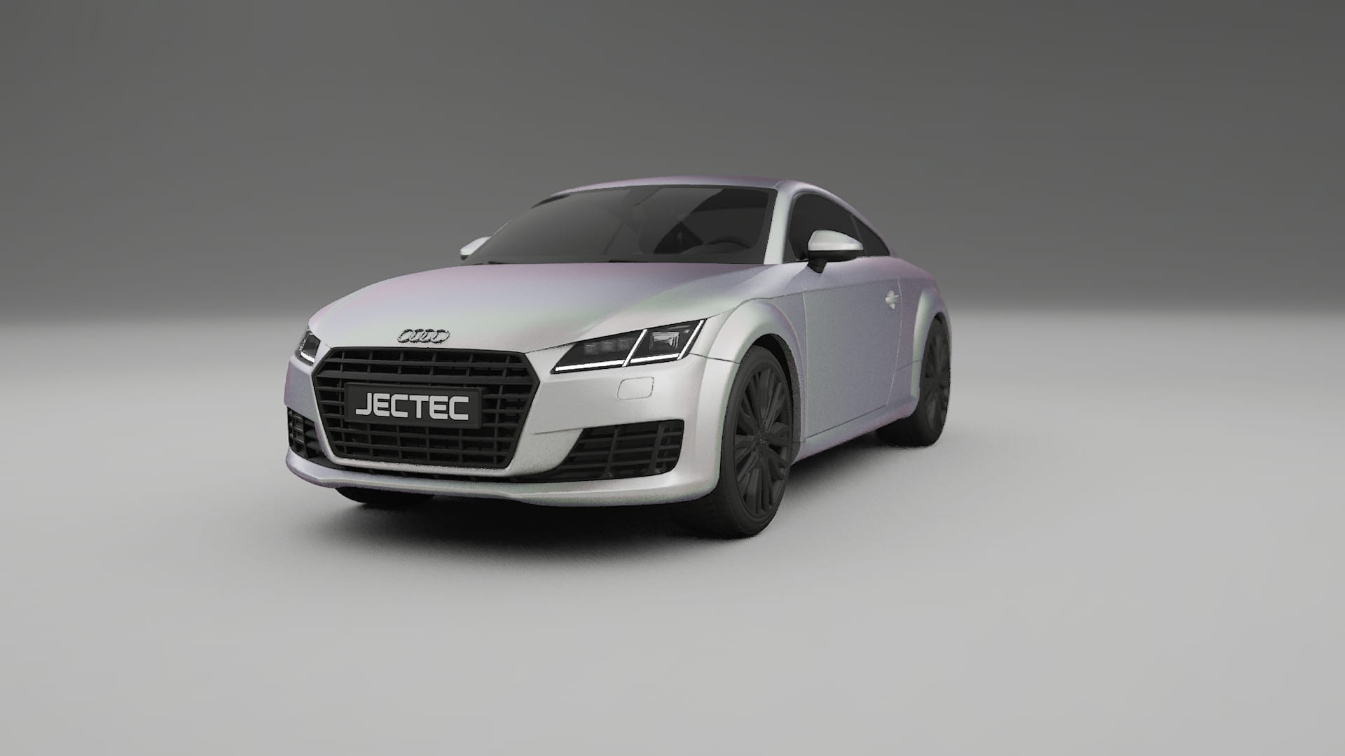 Audi TT Coupe 8S prefacelift pre LCI TPU Lakbeschermingsfolie | NEBULA Kleurveranderende PPF – Volledig Voorgesneden Kit