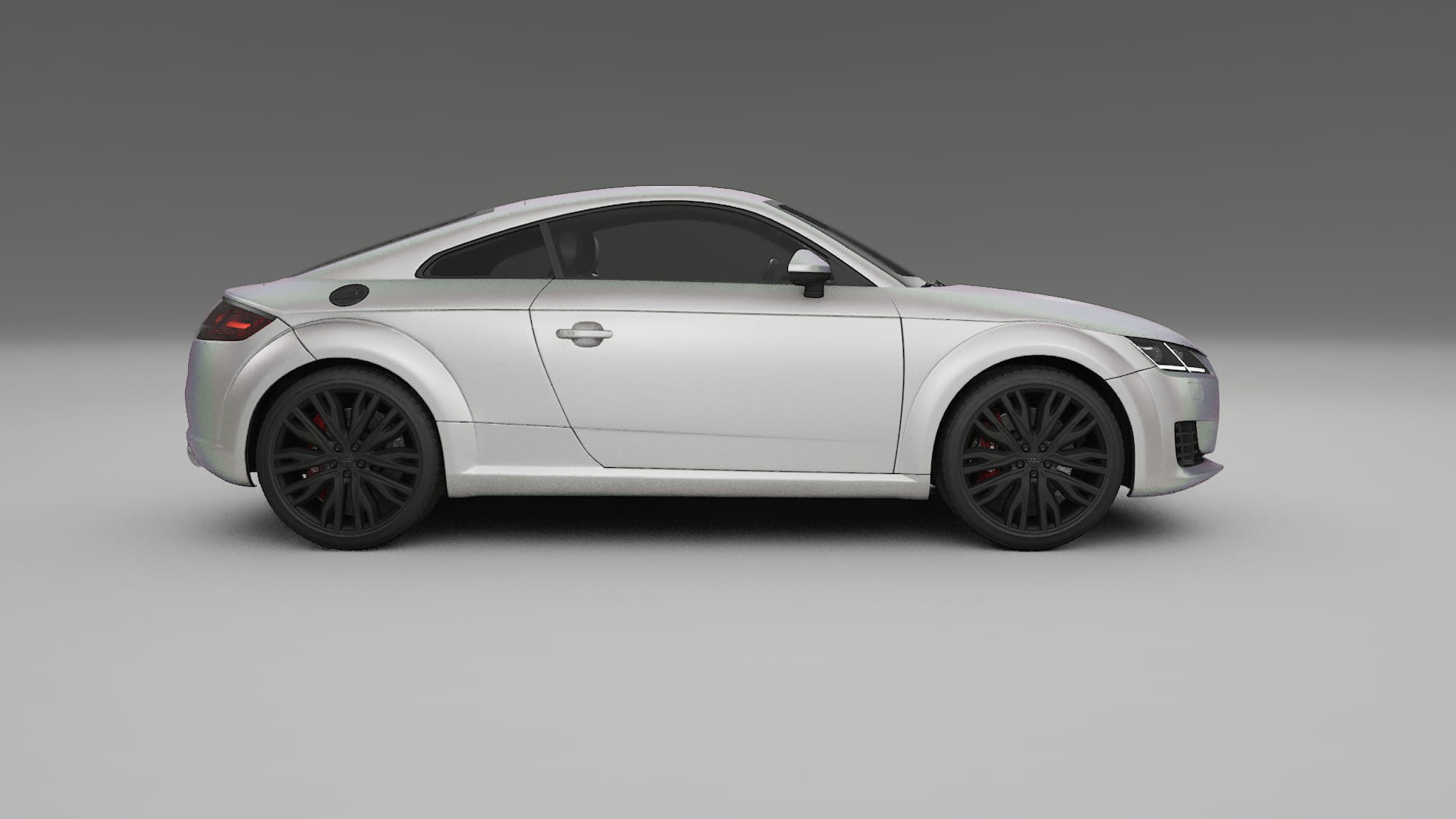 Audi TT Coupe 8S prefacelift pre LCI TPU Lakbeschermingsfolie | NEBULA Kleurveranderende PPF – Volledig Voorgesneden Kit