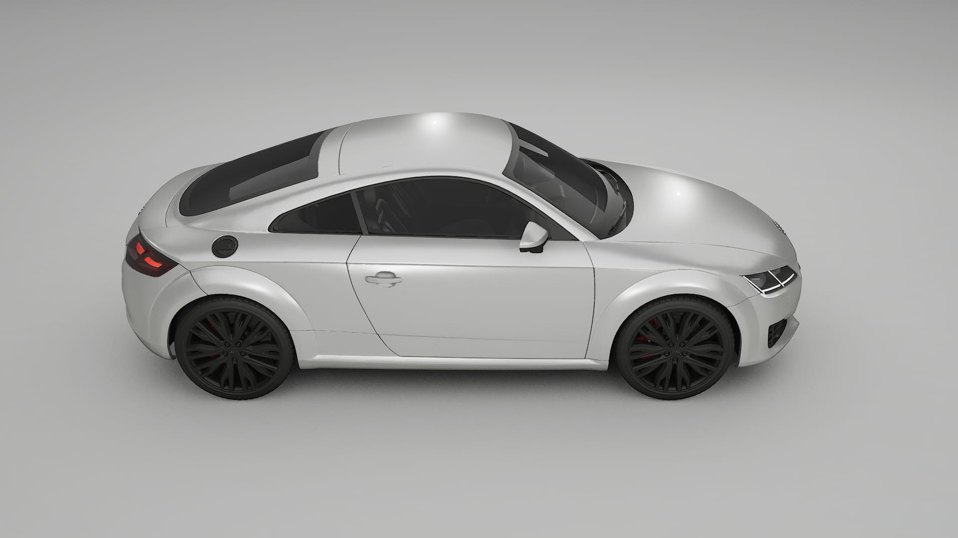 Audi TT Coupe 8S prefacelift pre LCI TPU Lakbeschermingsfolie | OPAL Kleurveranderende PPF – Volledig Voorgesneden Kit