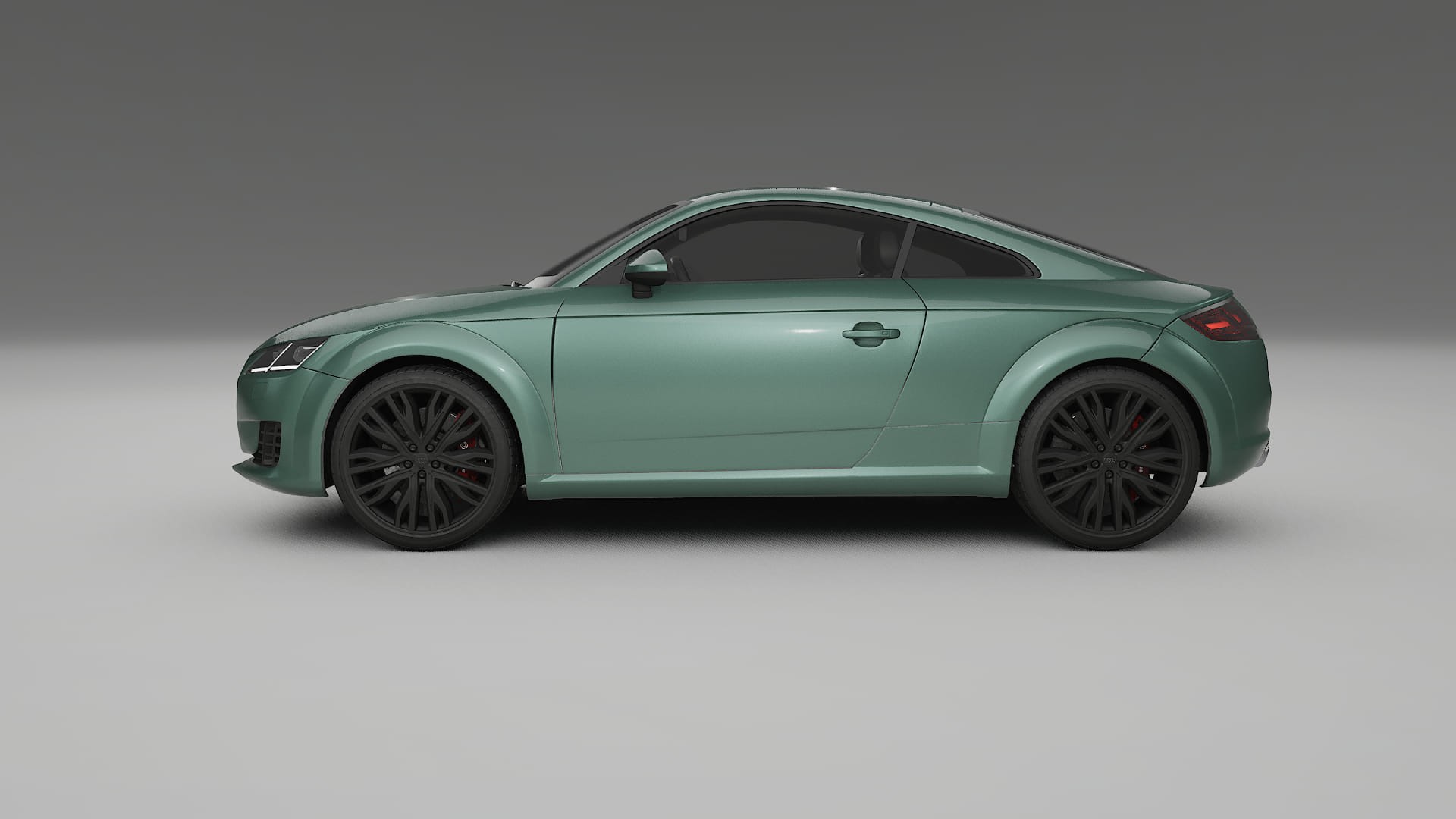 Audi TT Coupe 8S prefacelift pre LCI TPU Lakbeschermingsfolie | EVERGREEN Kleurveranderende PPF – Volledig Voorgesneden Kit
