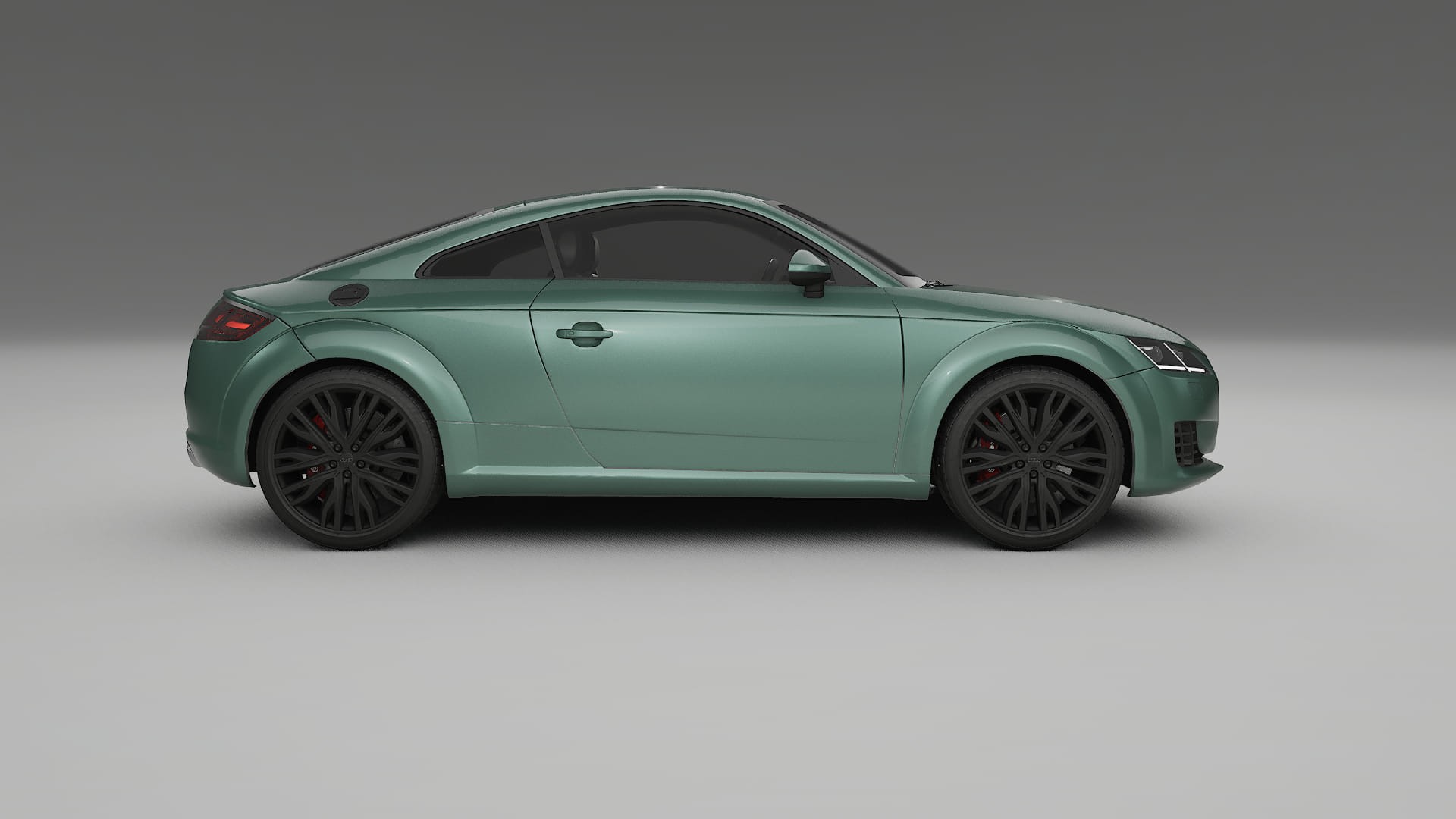 Audi TT Coupe 8S prefacelift pre LCI TPU Lakbeschermingsfolie | EVERGREEN Kleurveranderende PPF – Volledig Voorgesneden Kit