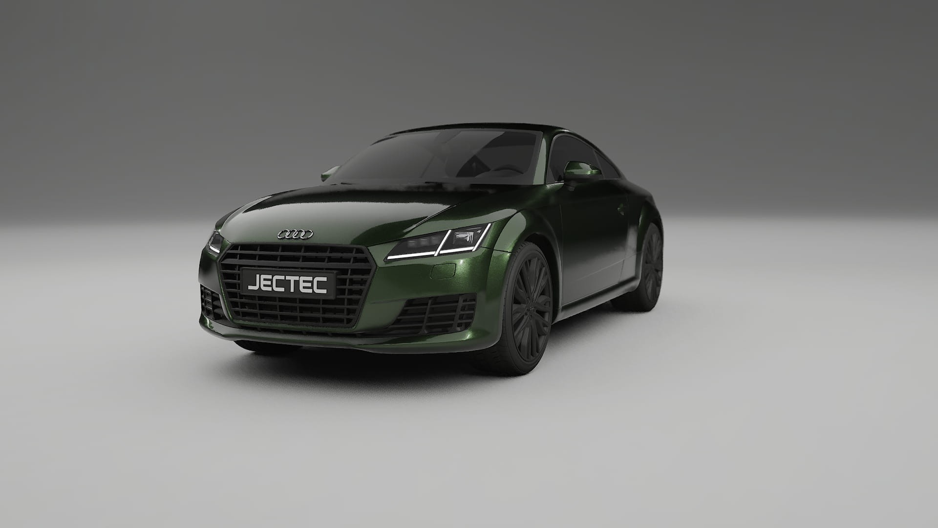 Audi TT Coupe 8S prefacelift pre LCI TPU Lakbeschermingsfolie | LAGOON Kleurveranderende PPF – Volledig Voorgesneden Kit