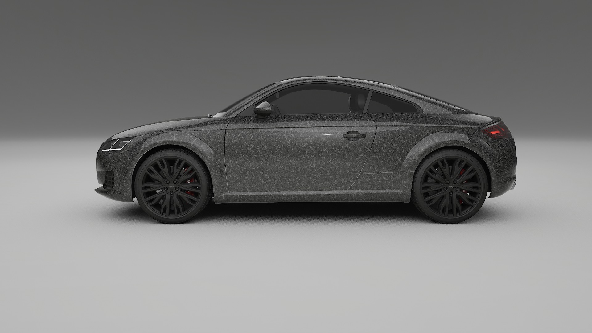 Audi TT Coupe 8S prefacelift pre LCI TPU Lakbeschermingsfolie | FORGED S Kleurveranderende PPF – Volledig Voorgesneden Kit