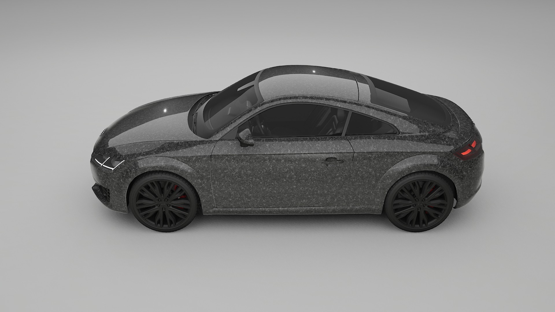 Audi TT Coupe 8S prefacelift pre LCI TPU Lakbeschermingsfolie | FORGED S Kleurveranderende PPF – Volledig Voorgesneden Kit