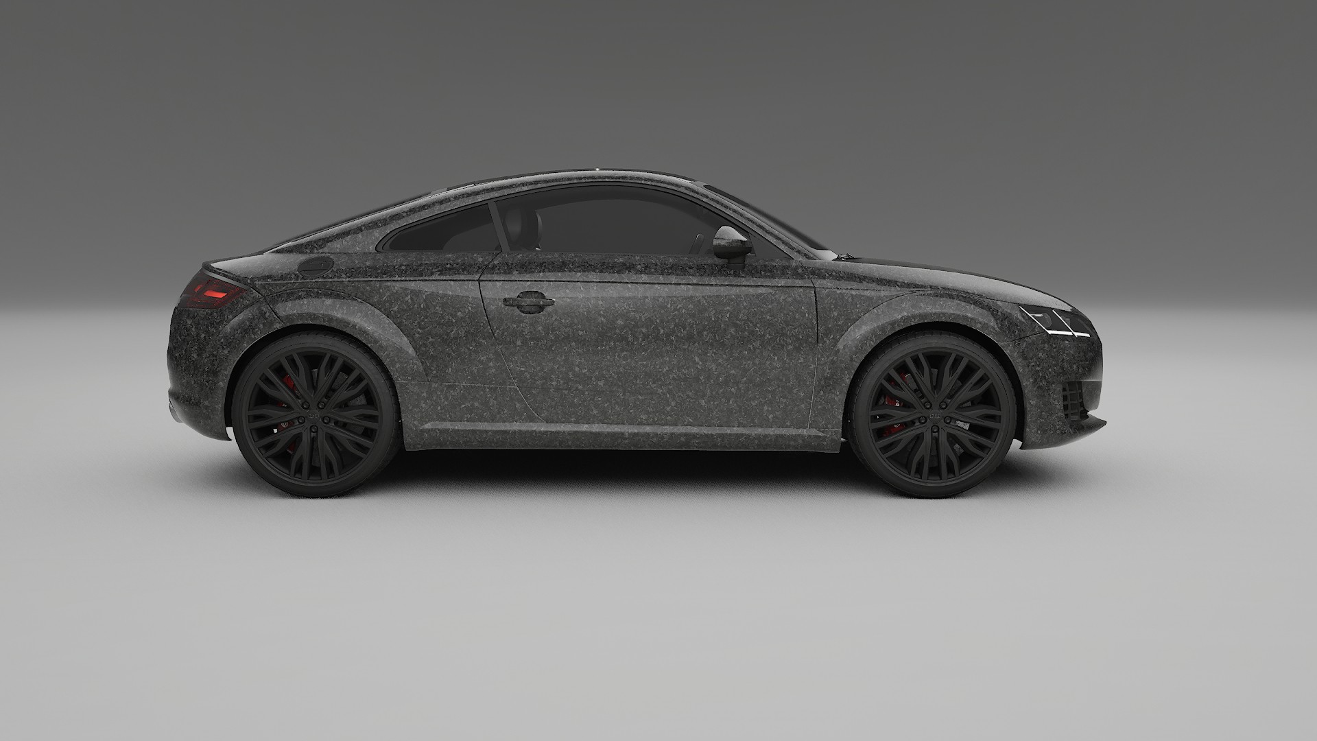 Audi TT Coupe 8S prefacelift pre LCI TPU Lakbeschermingsfolie | FORGED S Kleurveranderende PPF – Volledig Voorgesneden Kit