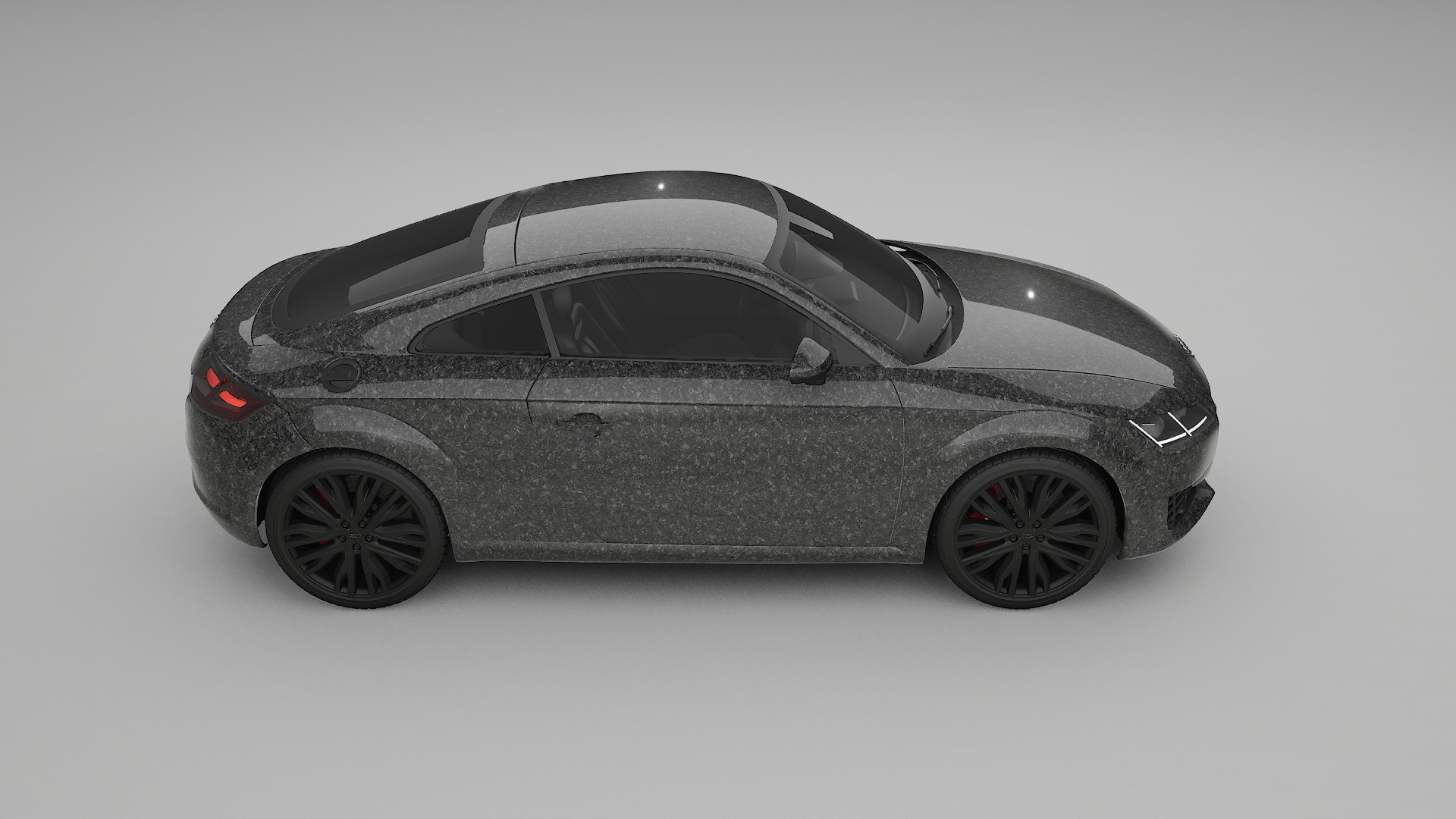 Audi TT Coupe 8S prefacelift pre LCI TPU Lakbeschermingsfolie | FORGED S Kleurveranderende PPF – Volledig Voorgesneden Kit