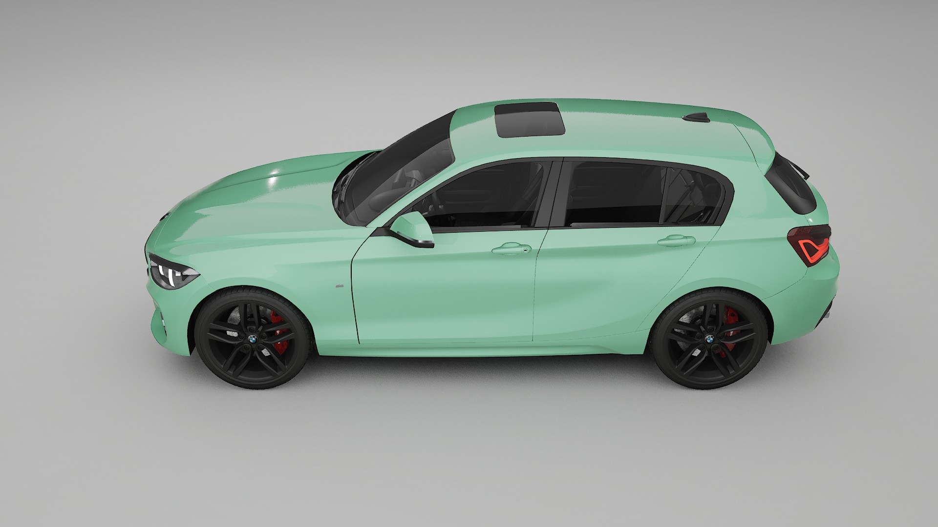 BMW 1 F20 facelift LCI TPU Lakbeschermingsfolie | DUSTY Kleurveranderende PPF – Volledig Voorgesneden Kit