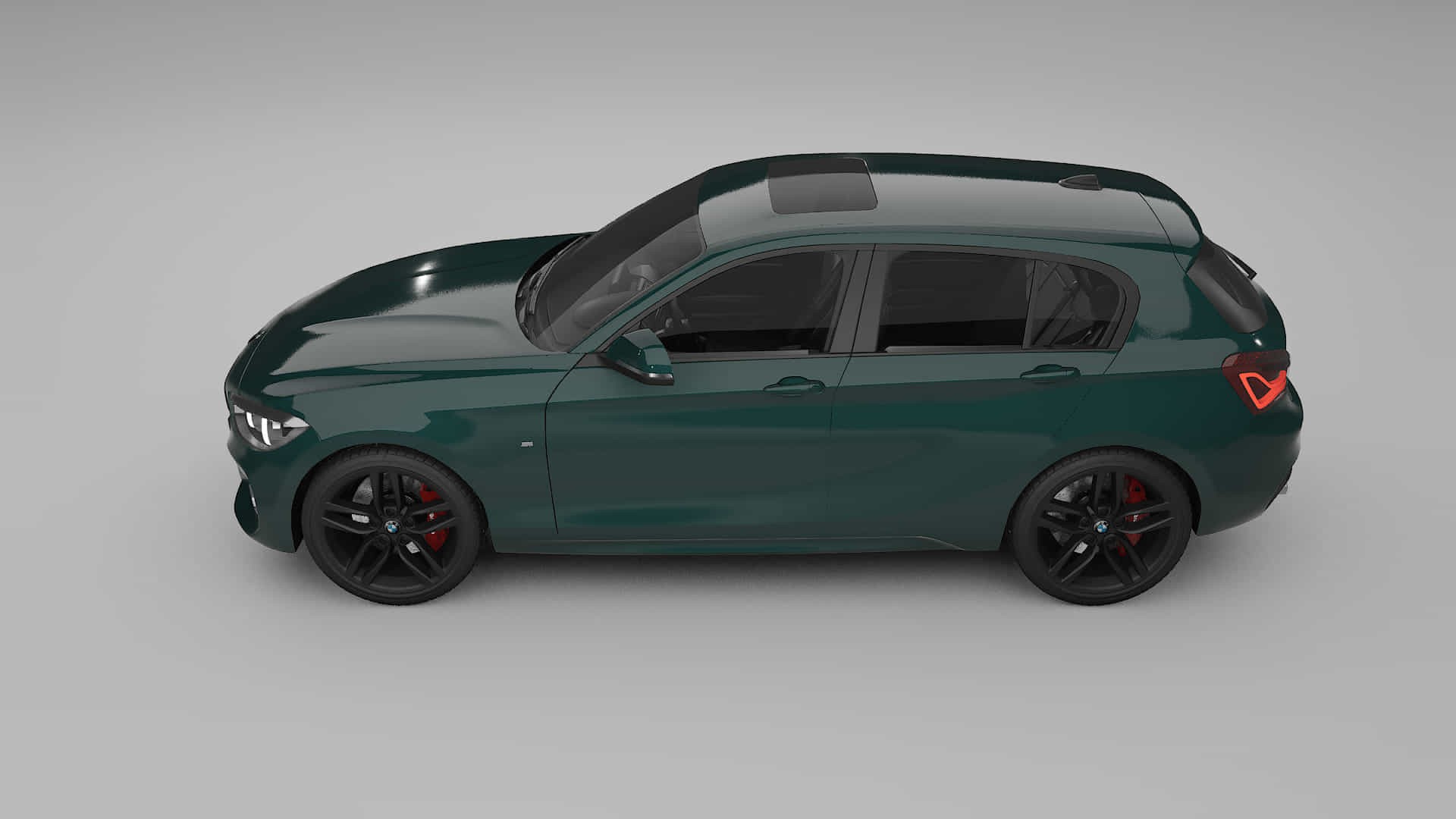 BMW 1 F20 facelift LCI TPU Lakbeschermingsfolie | INFERNO Kleurveranderende PPF – Volledig Voorgesneden Kit