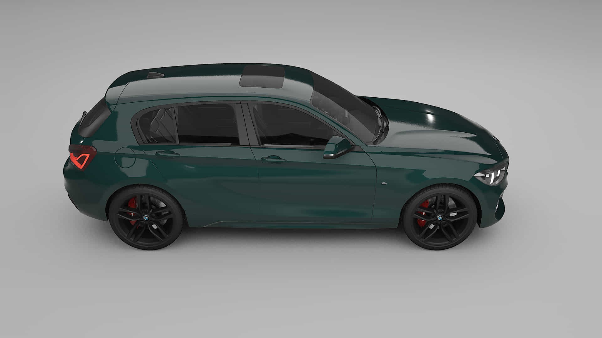 BMW 1 F20 facelift LCI TPU Lakbeschermingsfolie | INFERNO Kleurveranderende PPF – Volledig Voorgesneden Kit