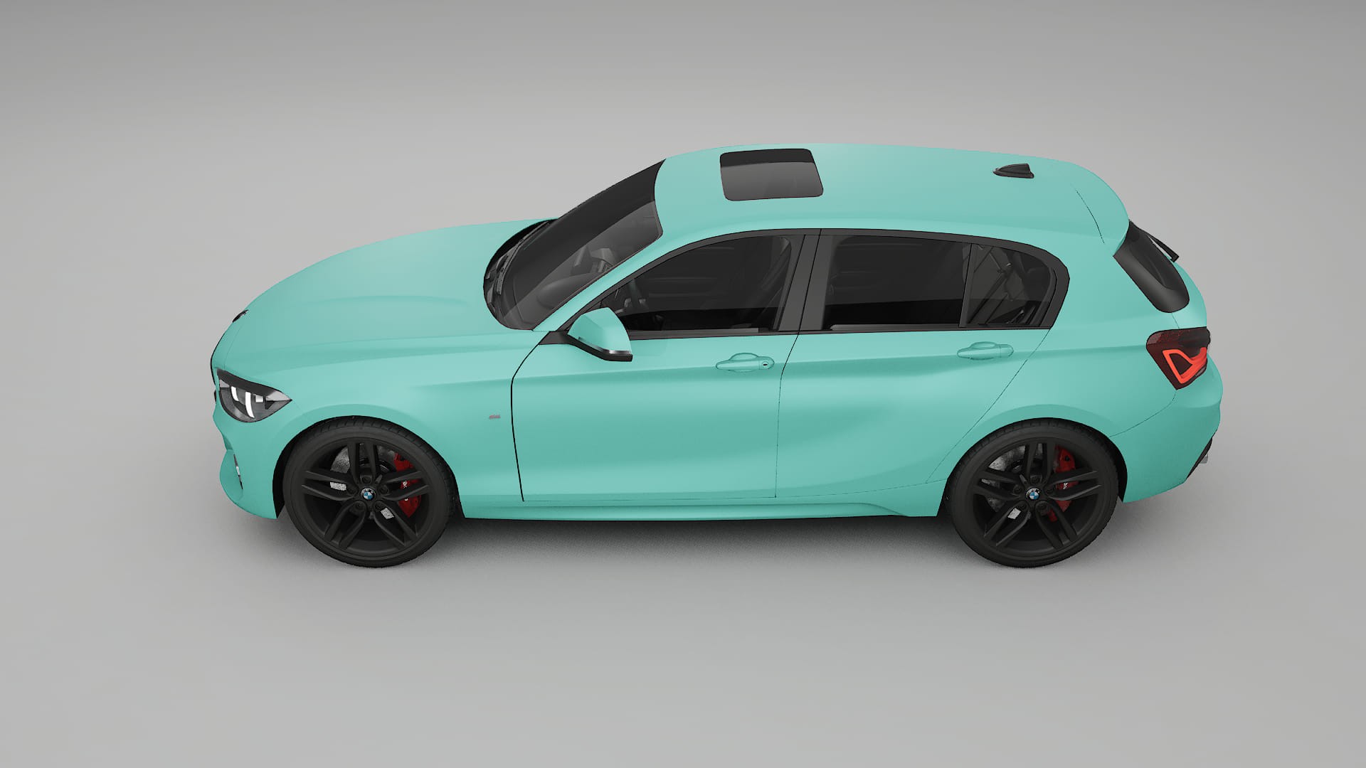 BMW 1 F20 facelift LCI TPU Lakbeschermingsfolie | FROST Kleurveranderende PPF – Volledig Voorgesneden Kit