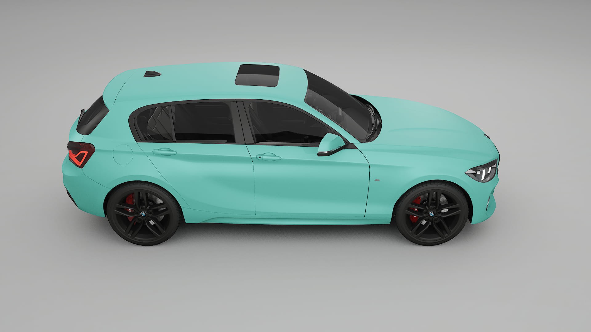 BMW 1 F20 facelift LCI TPU Lakbeschermingsfolie | FROST Kleurveranderende PPF – Volledig Voorgesneden Kit