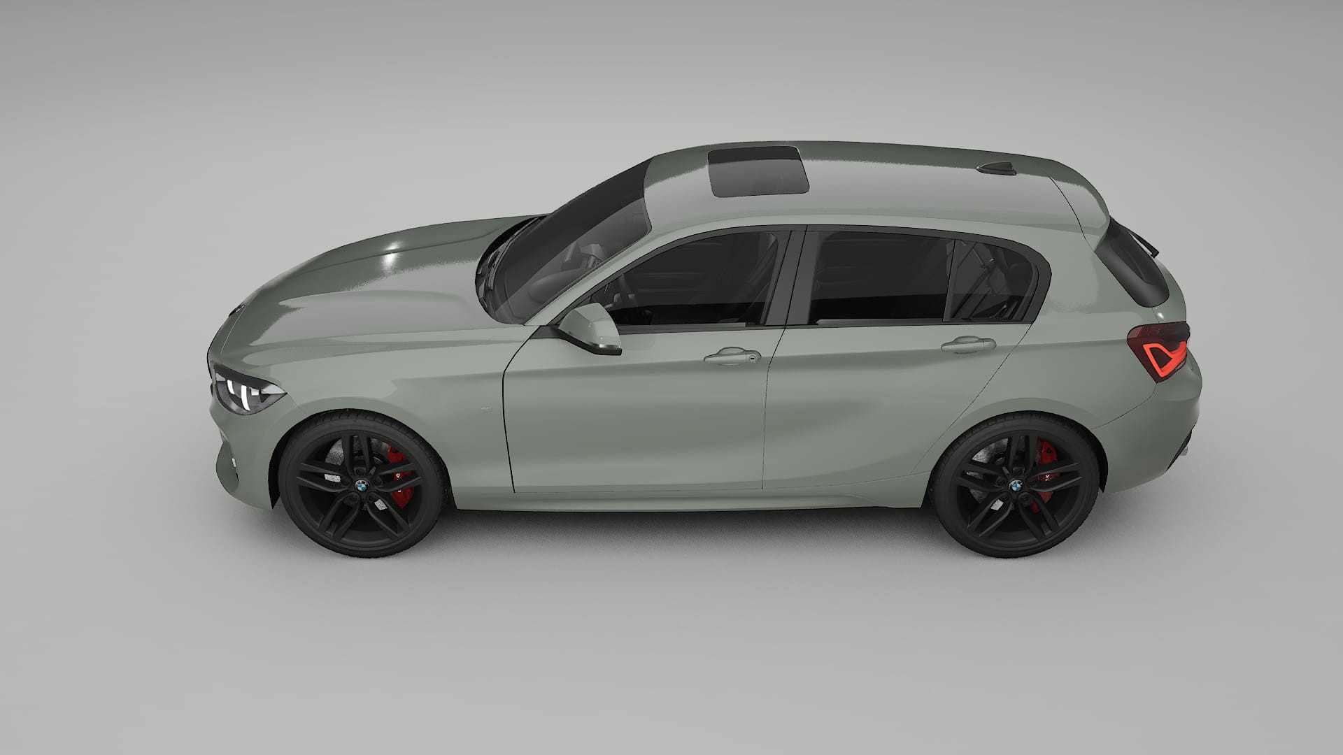 BMW 1 F20 facelift LCI TPU Lakbeschermingsfolie | SLATE Kleurveranderende PPF – Volledig Voorgesneden Kit