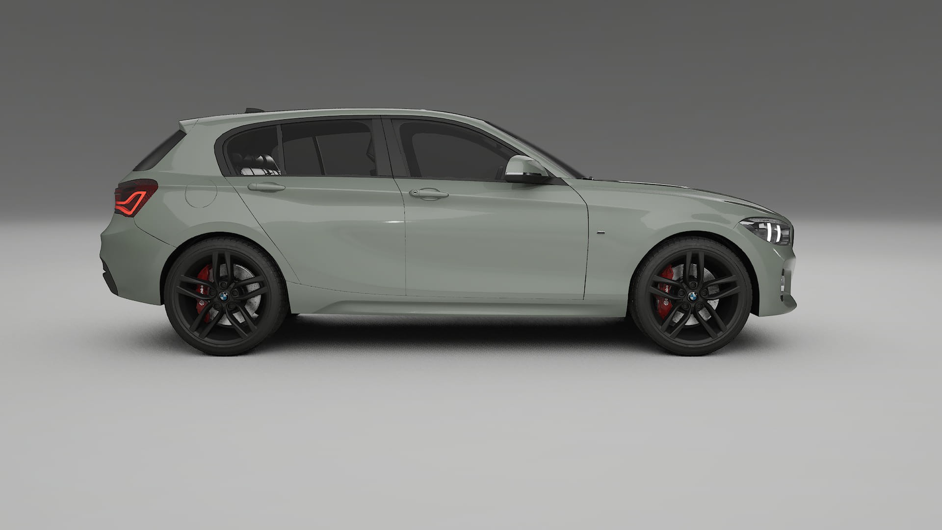 BMW 1 F20 facelift LCI TPU Lakbeschermingsfolie | SLATE Kleurveranderende PPF – Volledig Voorgesneden Kit