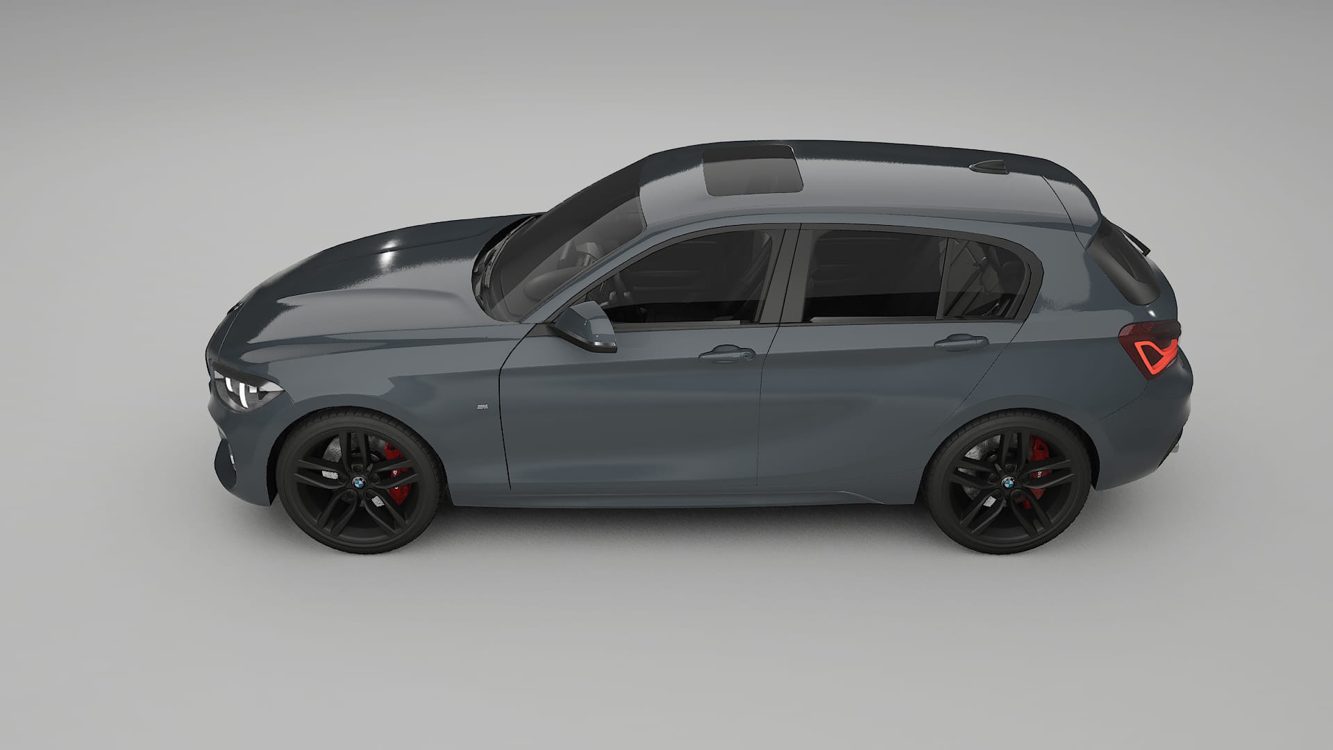 BMW 1 F20 facelift LCI TPU Lakbeschermingsfolie | GRANITE Kleurveranderende PPF – Volledig Voorgesneden Kit