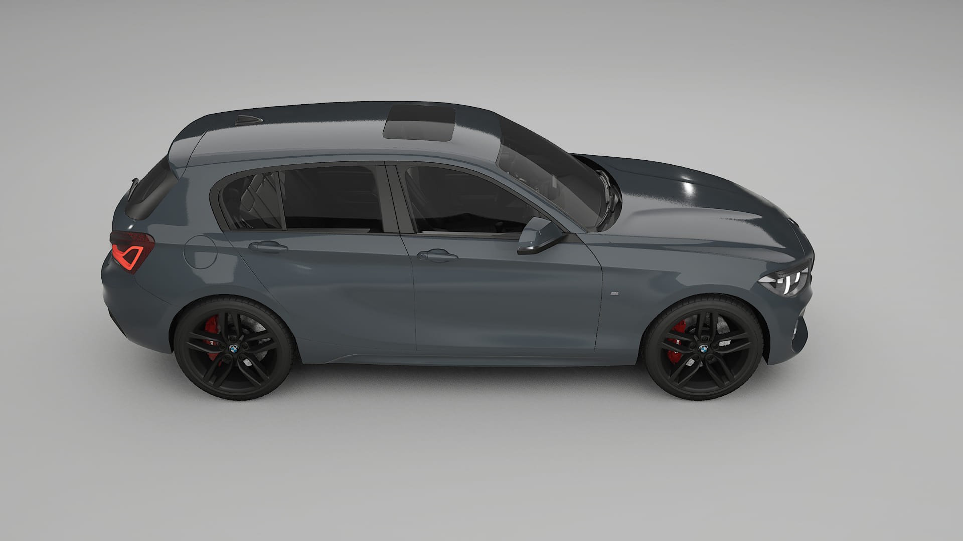 BMW 1 F20 facelift LCI TPU Lakbeschermingsfolie | GRANITE Kleurveranderende PPF – Volledig Voorgesneden Kit