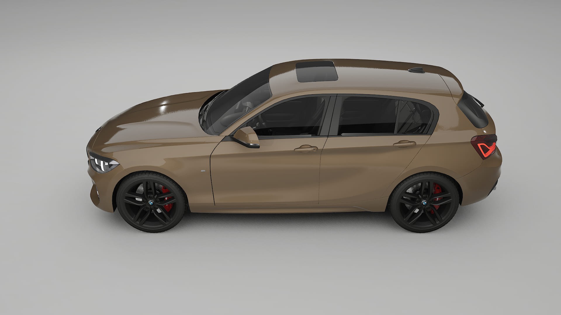 BMW 1 F20 facelift LCI TPU Lakbeschermingsfolie | SAHARA Kleurveranderende PPF – Volledig Voorgesneden Kit