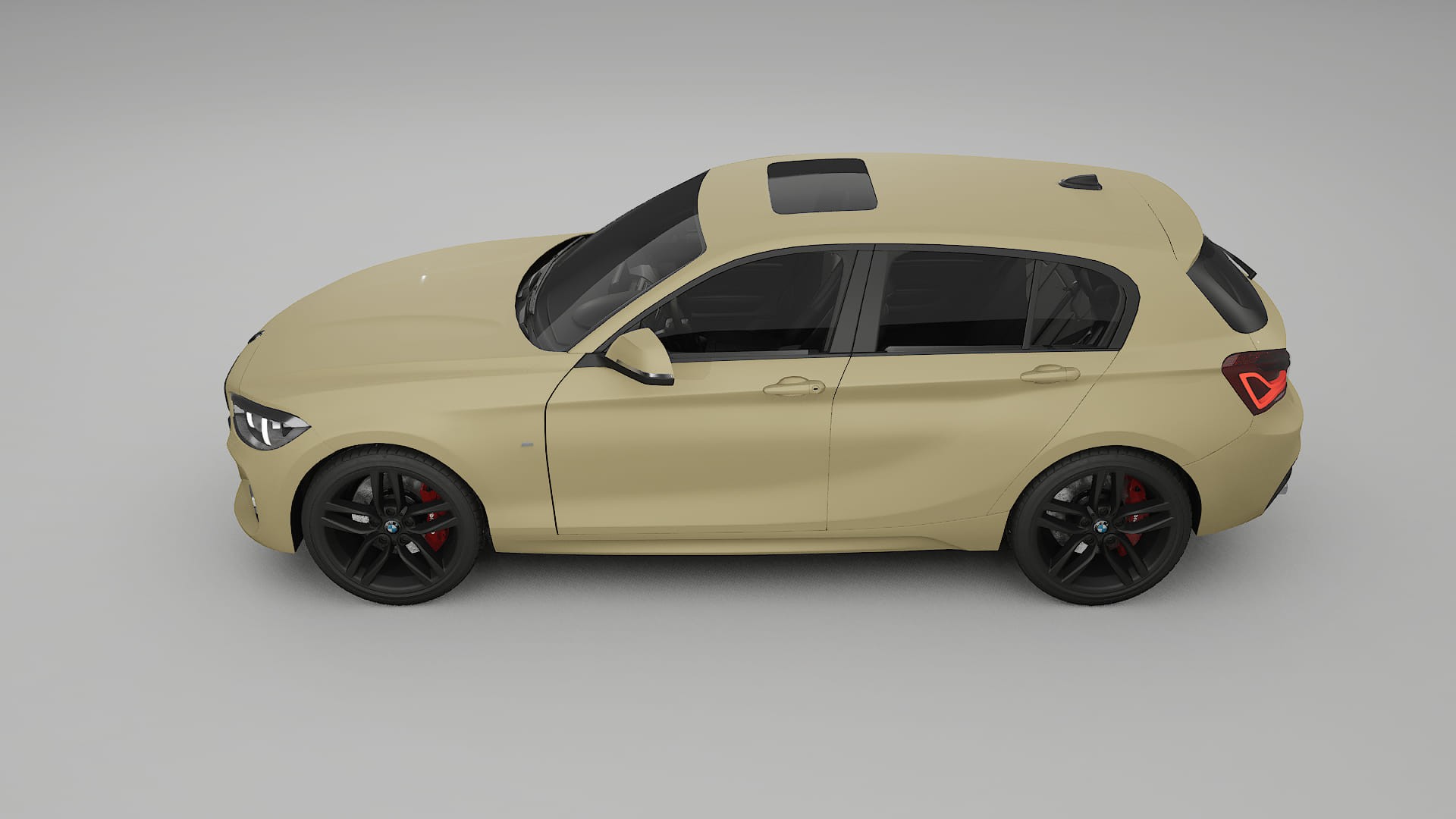 BMW 1 F20 facelift LCI TPU Lakbeschermingsfolie | SAND Kleurveranderende PPF – Volledig Voorgesneden Kit