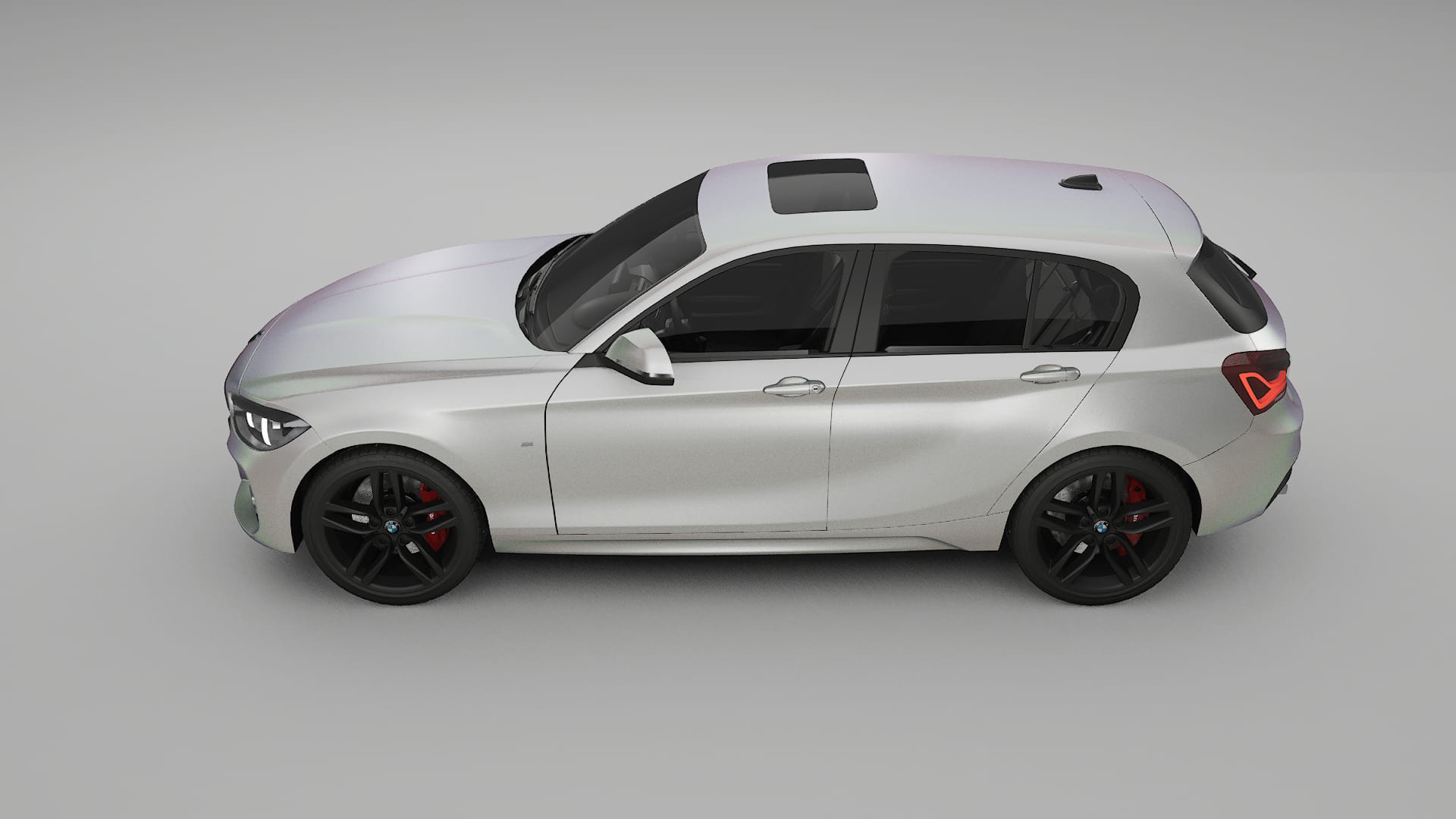 BMW 1 F20 facelift LCI TPU Lakbeschermingsfolie | NEBULA Kleurveranderende PPF – Volledig Voorgesneden Kit