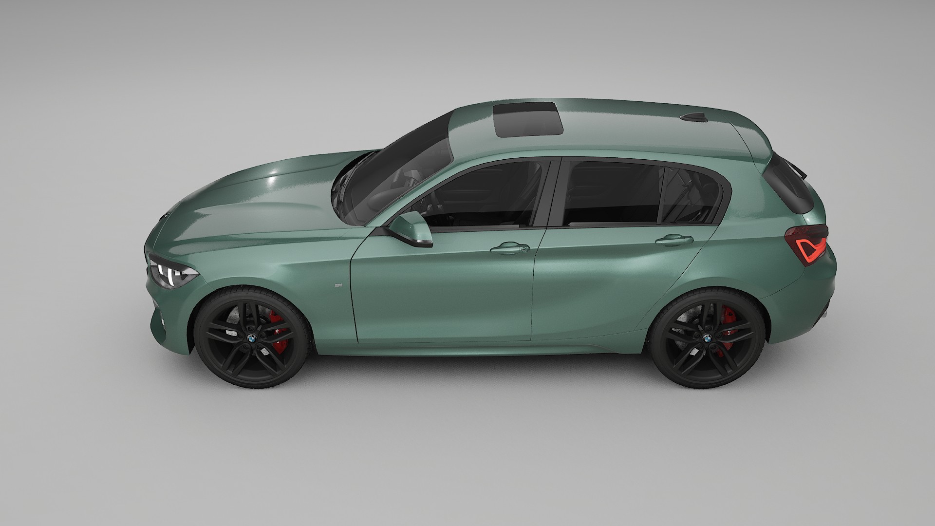 BMW 1 F20 facelift LCI TPU Lakbeschermingsfolie | EVERGREEN Kleurveranderende PPF – Volledig Voorgesneden Kit