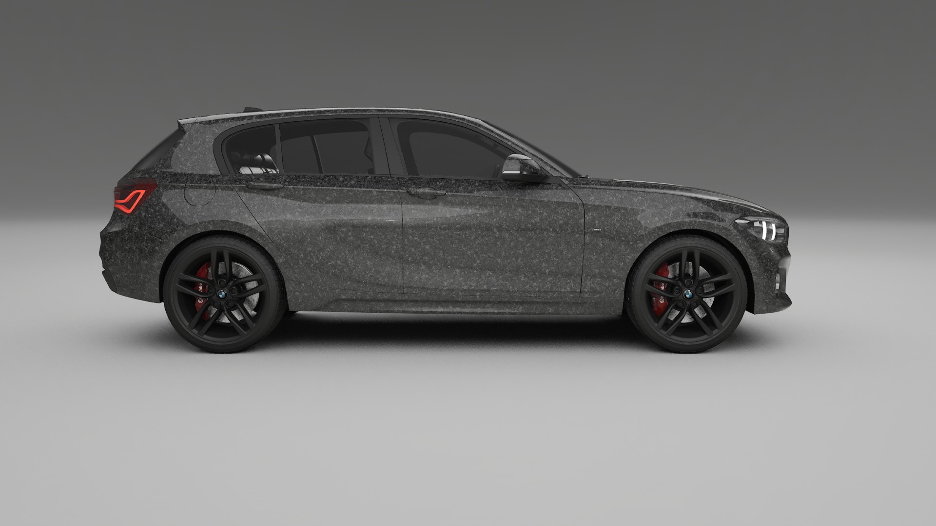 BMW 1 F20 facelift LCI TPU Lakbeschermingsfolie | FORGED S Kleurveranderende PPF – Volledig Voorgesneden Kit