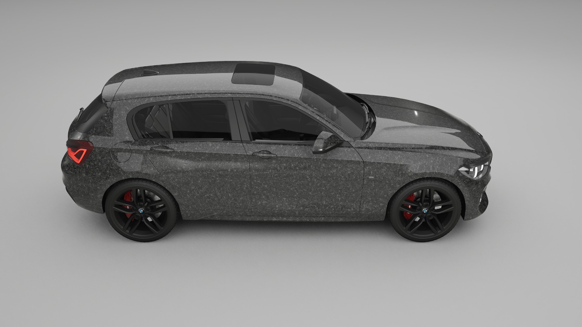 BMW 1 F20 facelift LCI TPU Lakbeschermingsfolie | FORGED S Kleurveranderende PPF – Volledig Voorgesneden Kit
