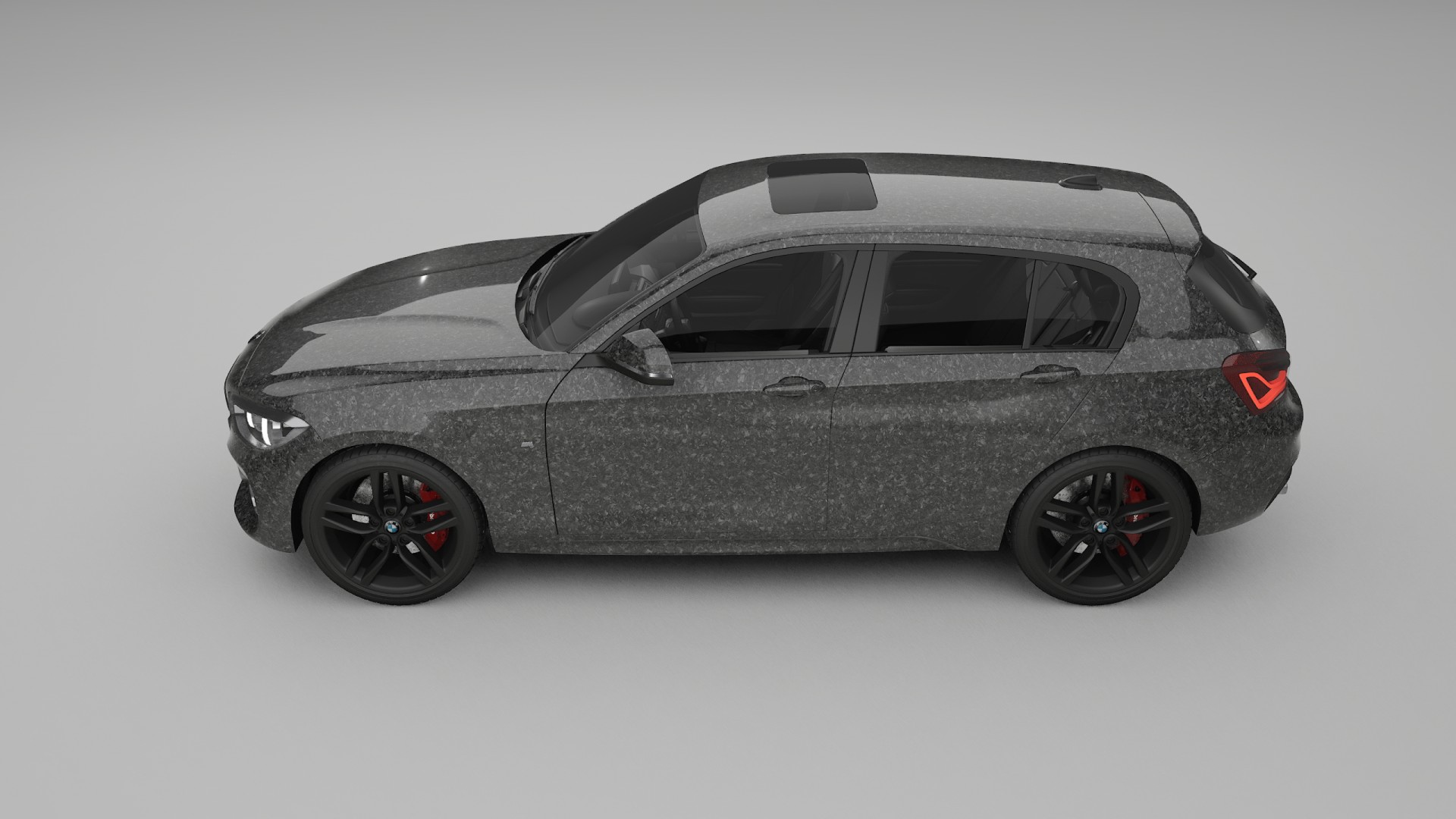 BMW 1 F20 facelift LCI TPU Lakbeschermingsfolie | FORGED S Kleurveranderende PPF – Volledig Voorgesneden Kit