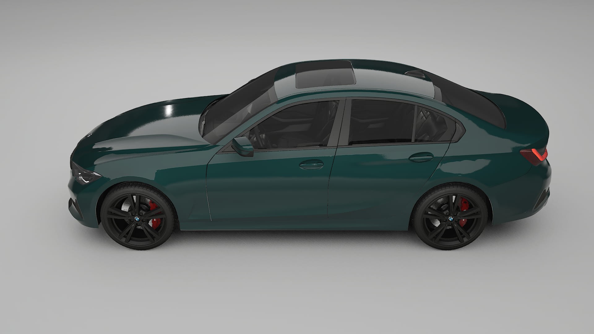 BMW 3 G20 prefacelift pre LCI TPU Lakbeschermingsfolie | INFERNO Kleurveranderende PPF – Volledig Voorgesneden Kit