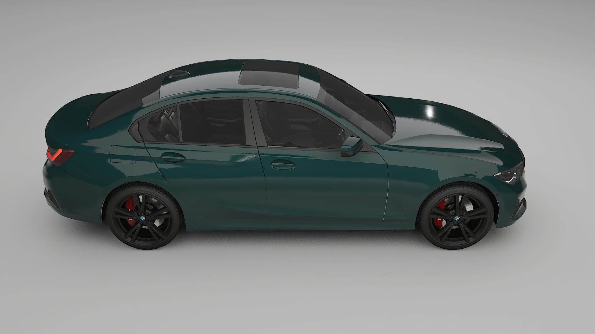 BMW 3 G20 prefacelift pre LCI TPU Lakbeschermingsfolie | INFERNO Kleurveranderende PPF – Volledig Voorgesneden Kit