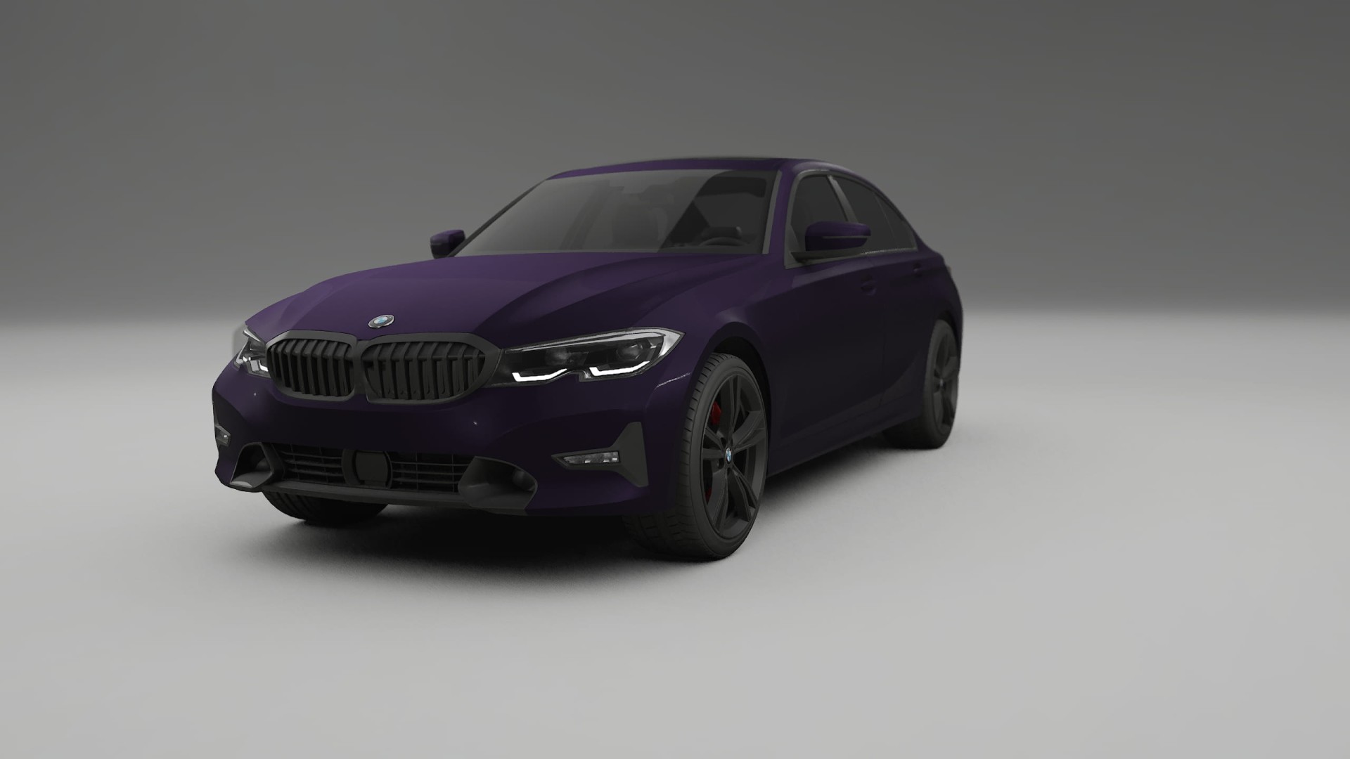 BMW 3 G20 prefacelift pre LCI TPU Lakbeschermingsfolie | VIOLET Kleurveranderende PPF – Volledig Voorgesneden Kit