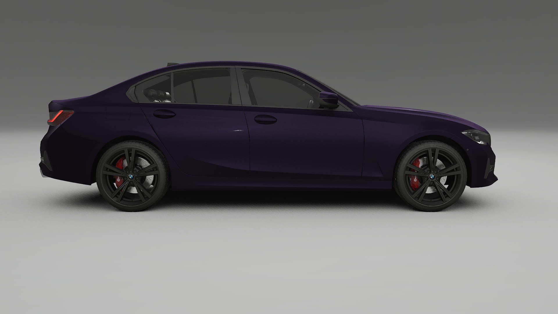BMW 3 G20 prefacelift pre LCI TPU Lakbeschermingsfolie | VIOLET Kleurveranderende PPF – Volledig Voorgesneden Kit