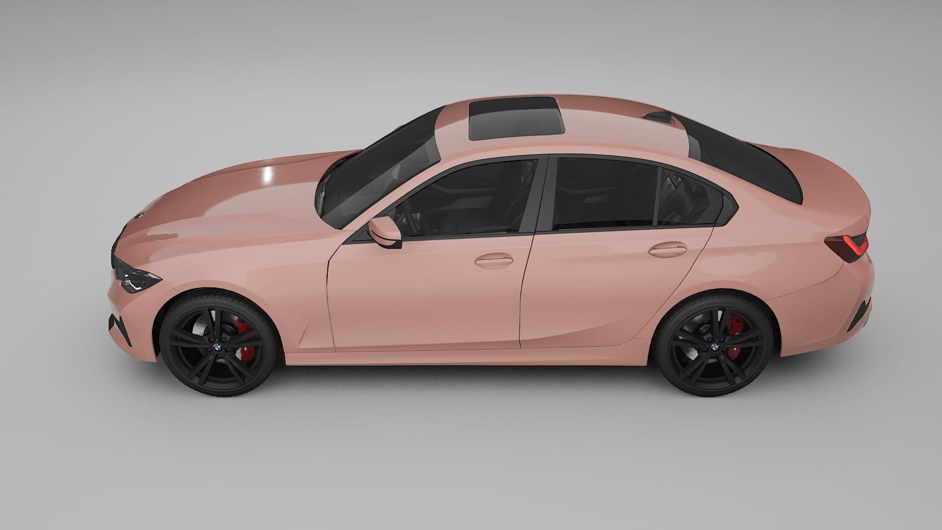 BMW 3 G20 prefacelift pre LCI TPU Lakbeschermingsfolie | BLUSH Kleurveranderende PPF – Volledig Voorgesneden Kit