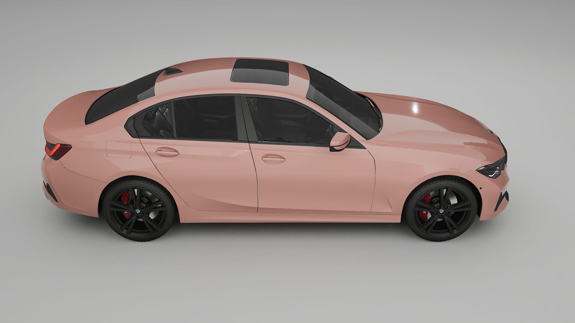 BMW 3 G20 prefacelift pre LCI TPU Lakbeschermingsfolie | BLUSH Kleurveranderende PPF – Volledig Voorgesneden Kit