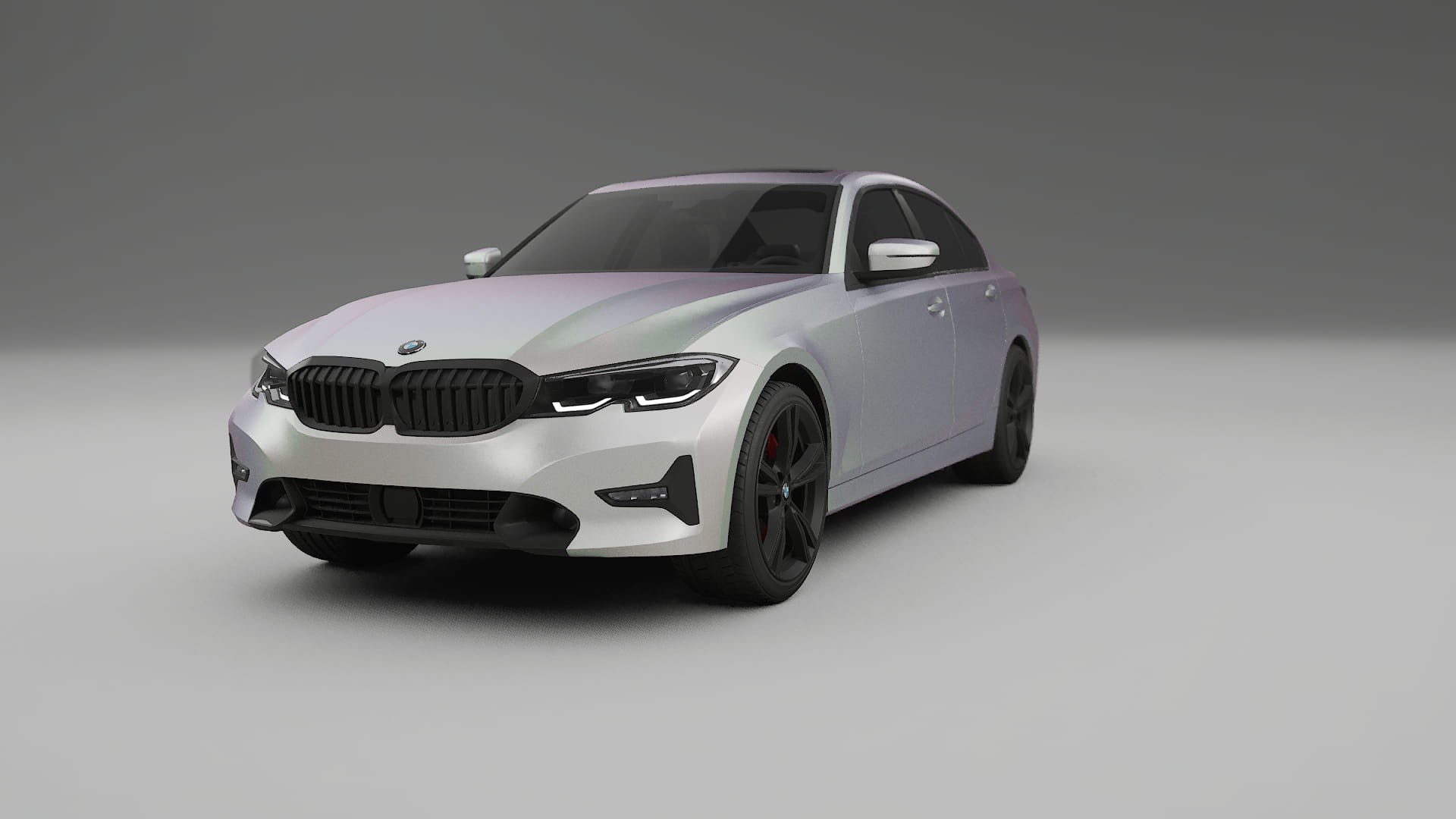 BMW 3 G20 prefacelift pre LCI TPU Lakbeschermingsfolie | NEBULA Kleurveranderende PPF – Volledig Voorgesneden Kit