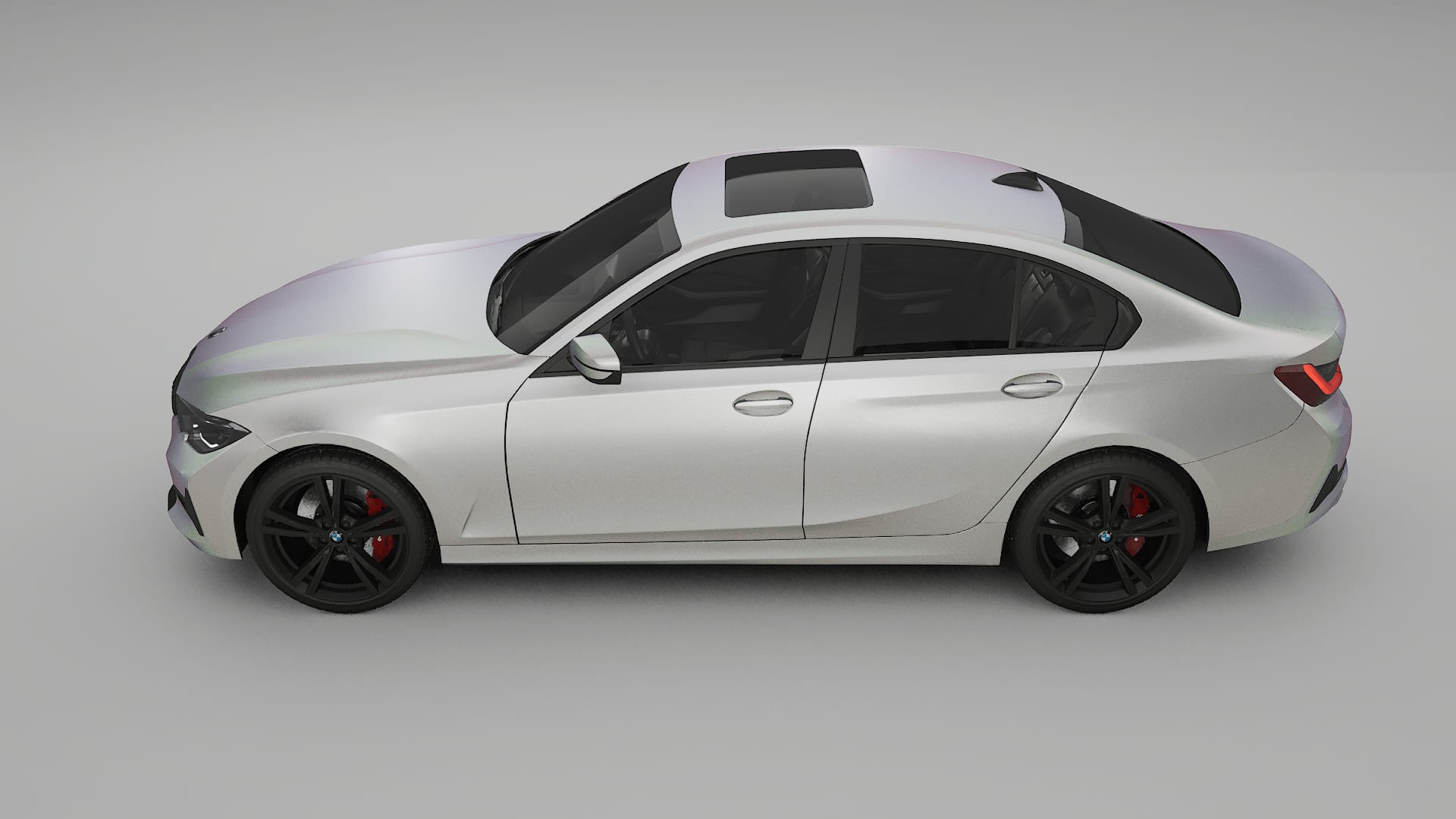BMW 3 G20 prefacelift pre LCI TPU Lakbeschermingsfolie | NEBULA Kleurveranderende PPF – Volledig Voorgesneden Kit