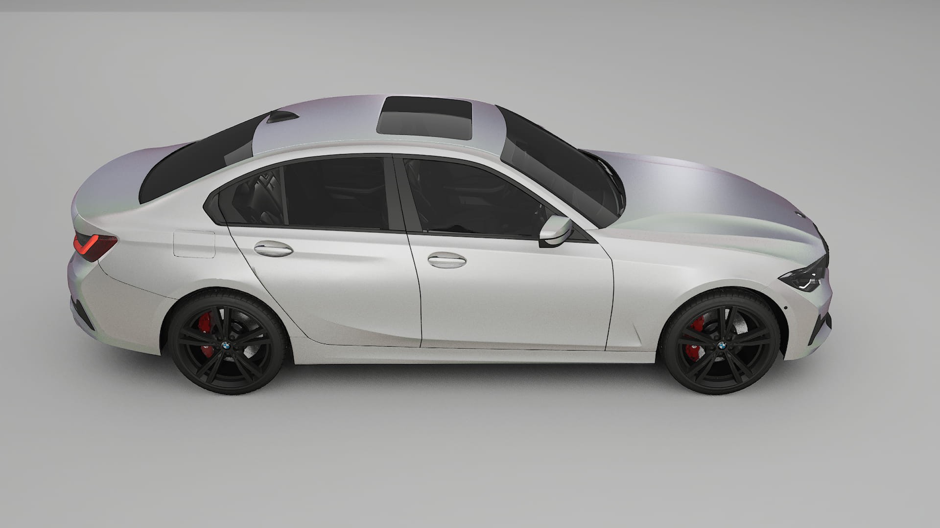 BMW 3 G20 prefacelift pre LCI TPU Lakbeschermingsfolie | NEBULA Kleurveranderende PPF – Volledig Voorgesneden Kit