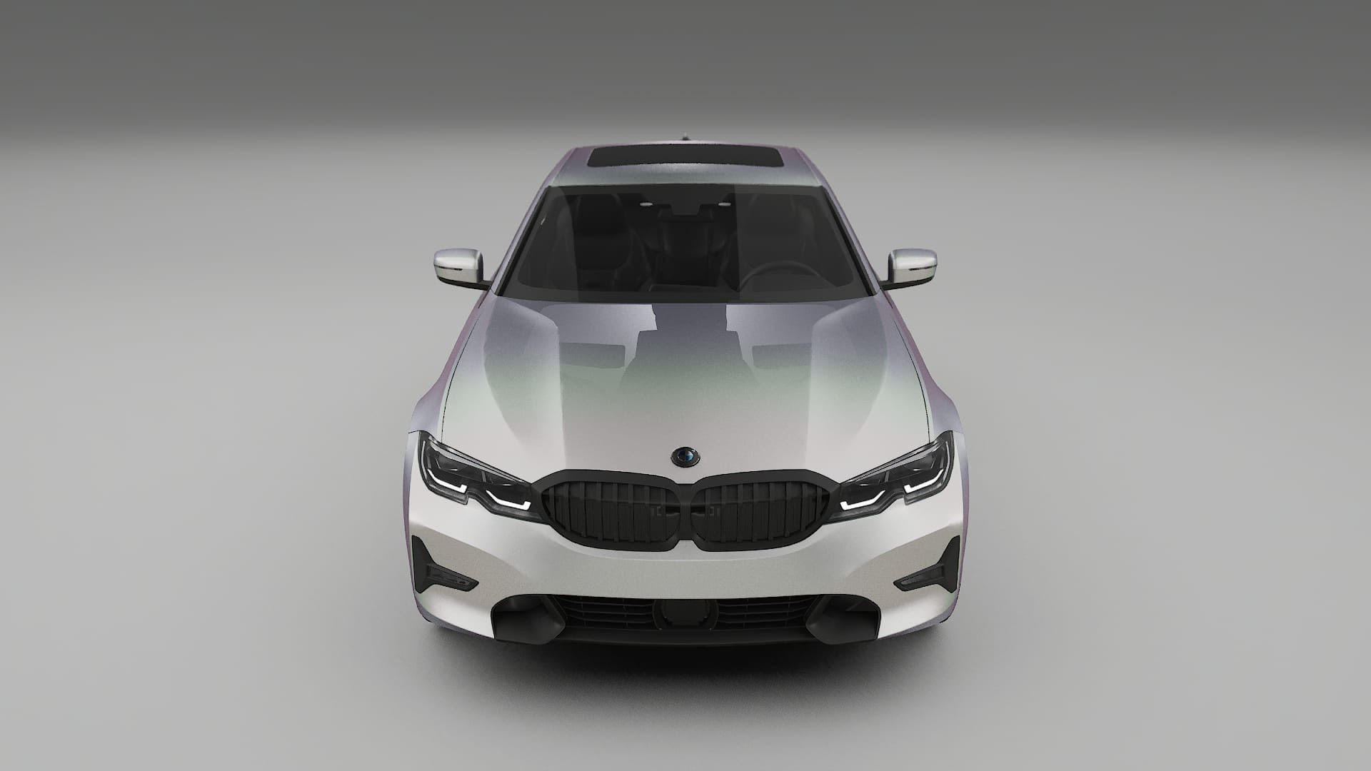 BMW 3 G20 prefacelift pre LCI TPU Lakbeschermingsfolie | NEBULA Kleurveranderende PPF – Volledig Voorgesneden Kit