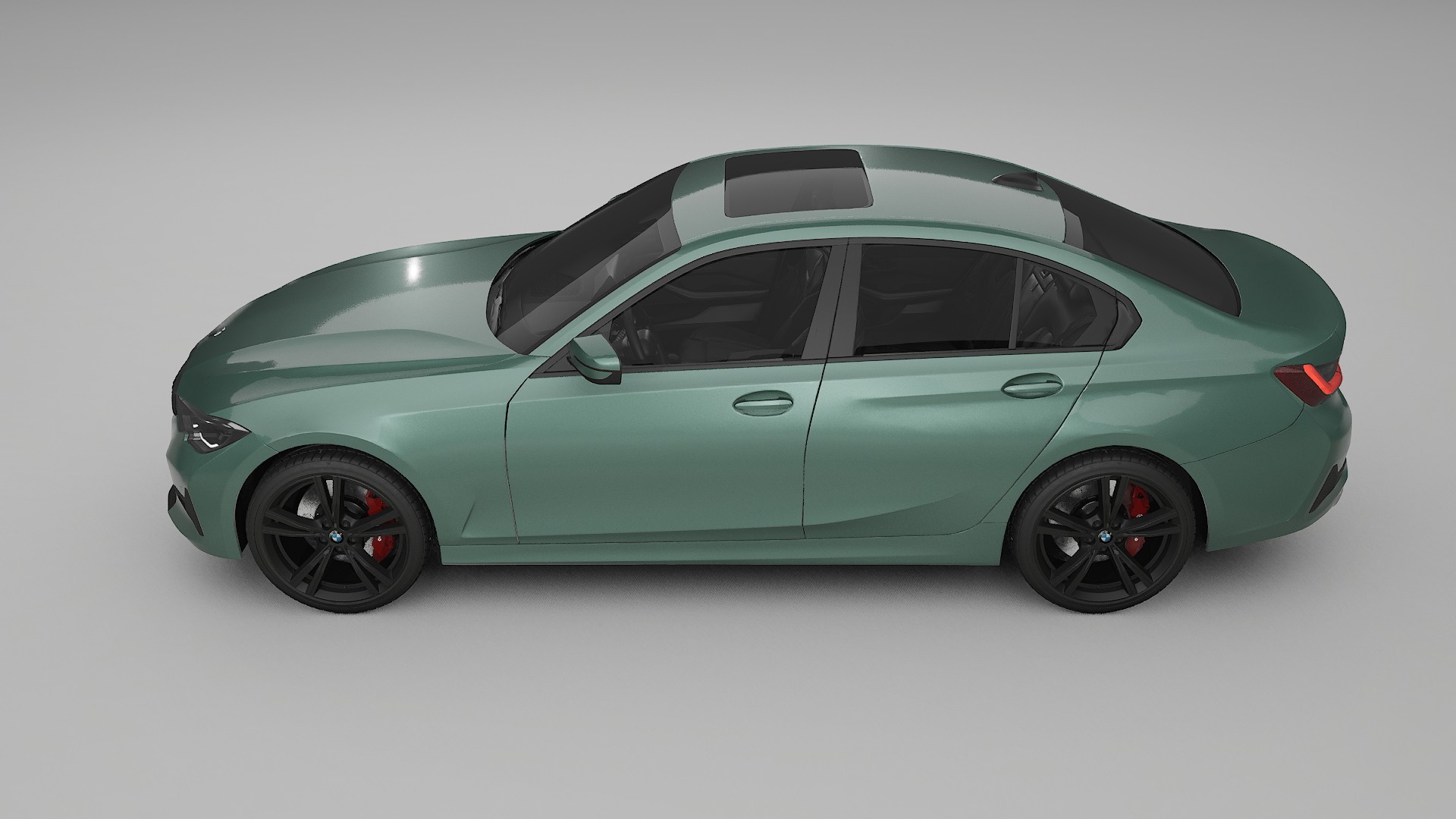 BMW 3 G20 prefacelift pre LCI TPU Lakbeschermingsfolie | EVERGREEN Kleurveranderende PPF – Volledig Voorgesneden Kit