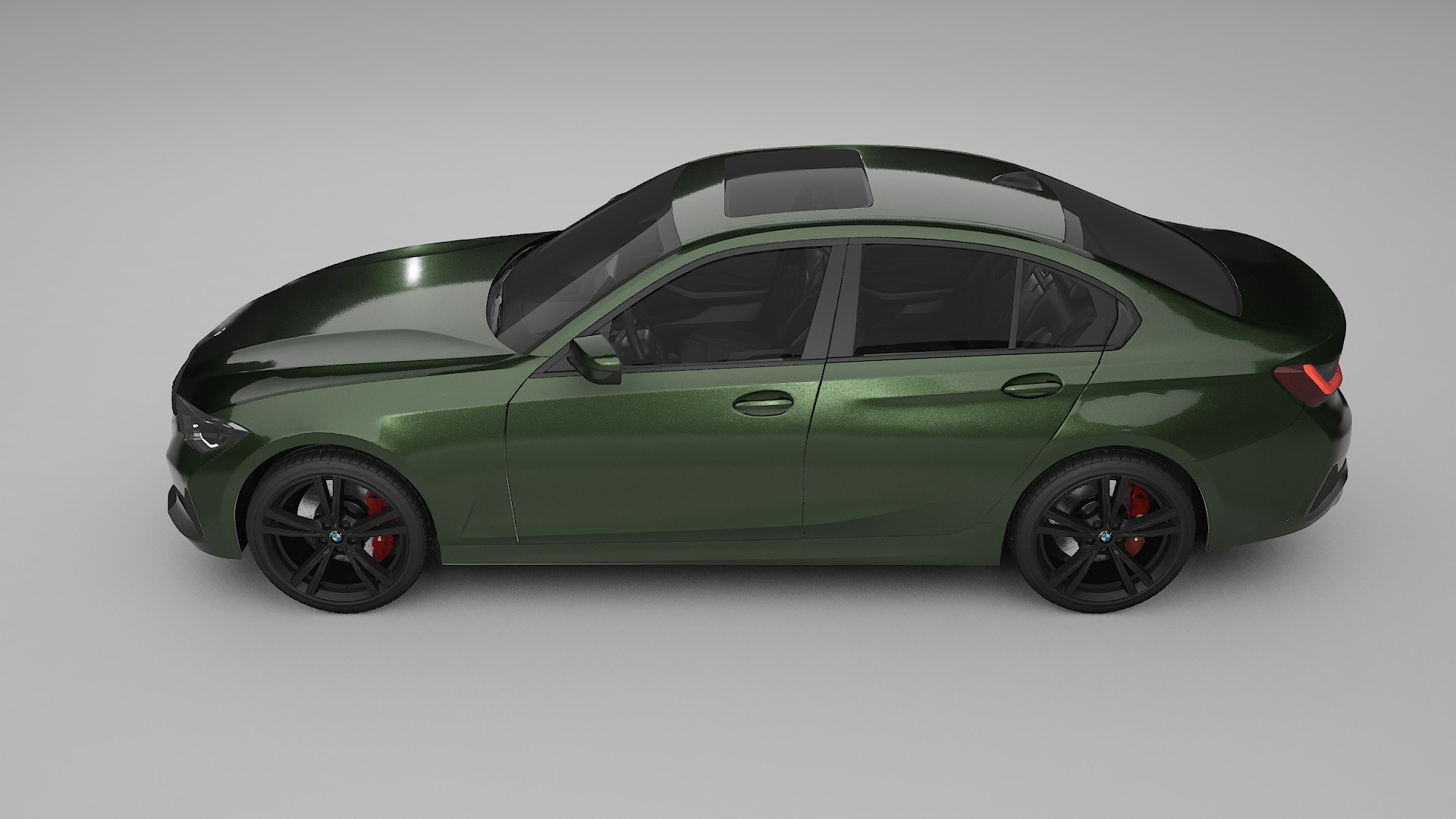 BMW 3 G20 prefacelift pre LCI TPU Lakbeschermingsfolie | LAGOON Kleurveranderende PPF – Volledig Voorgesneden Kit