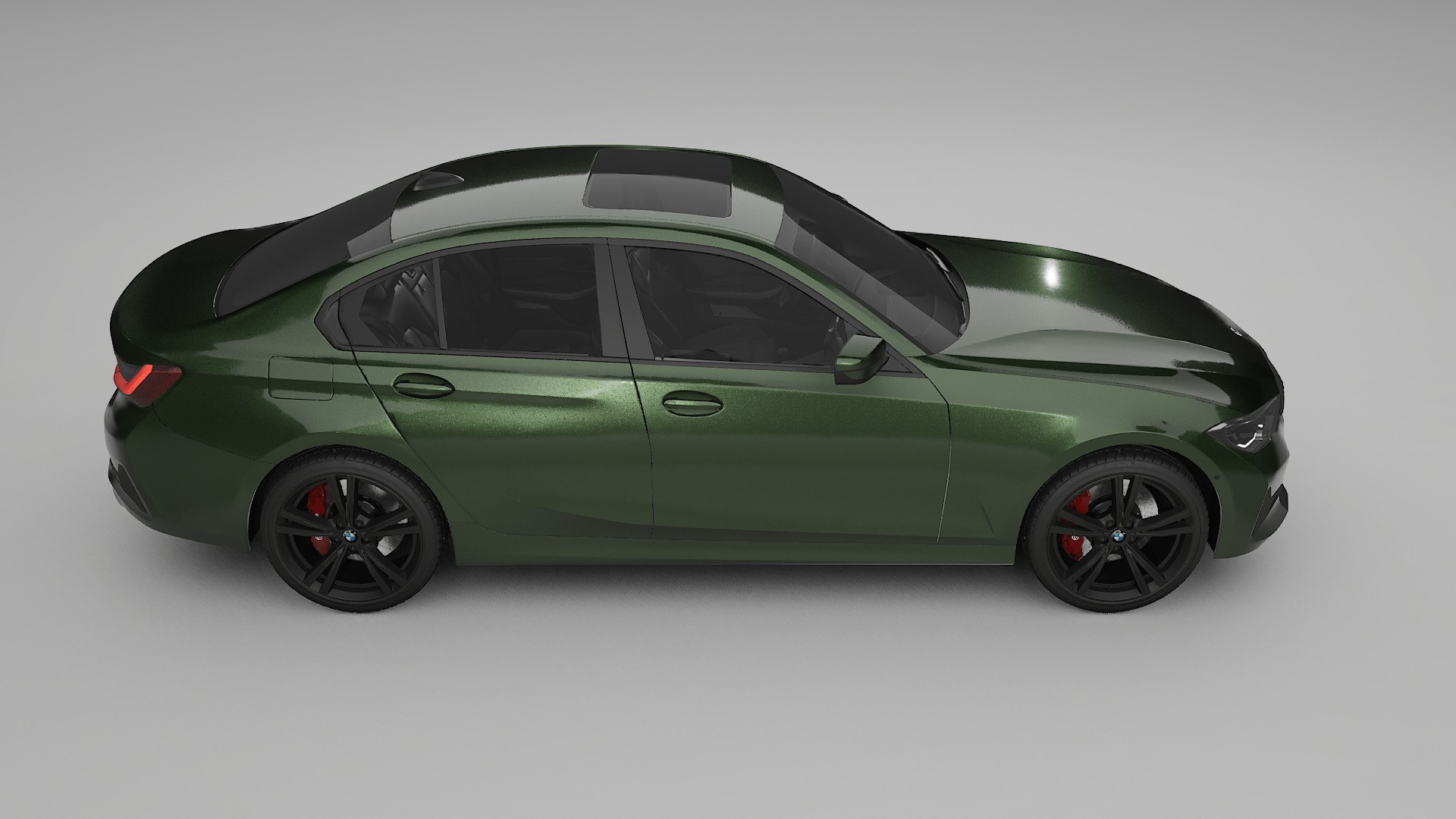 BMW 3 G20 prefacelift pre LCI TPU Lakbeschermingsfolie | LAGOON Kleurveranderende PPF – Volledig Voorgesneden Kit