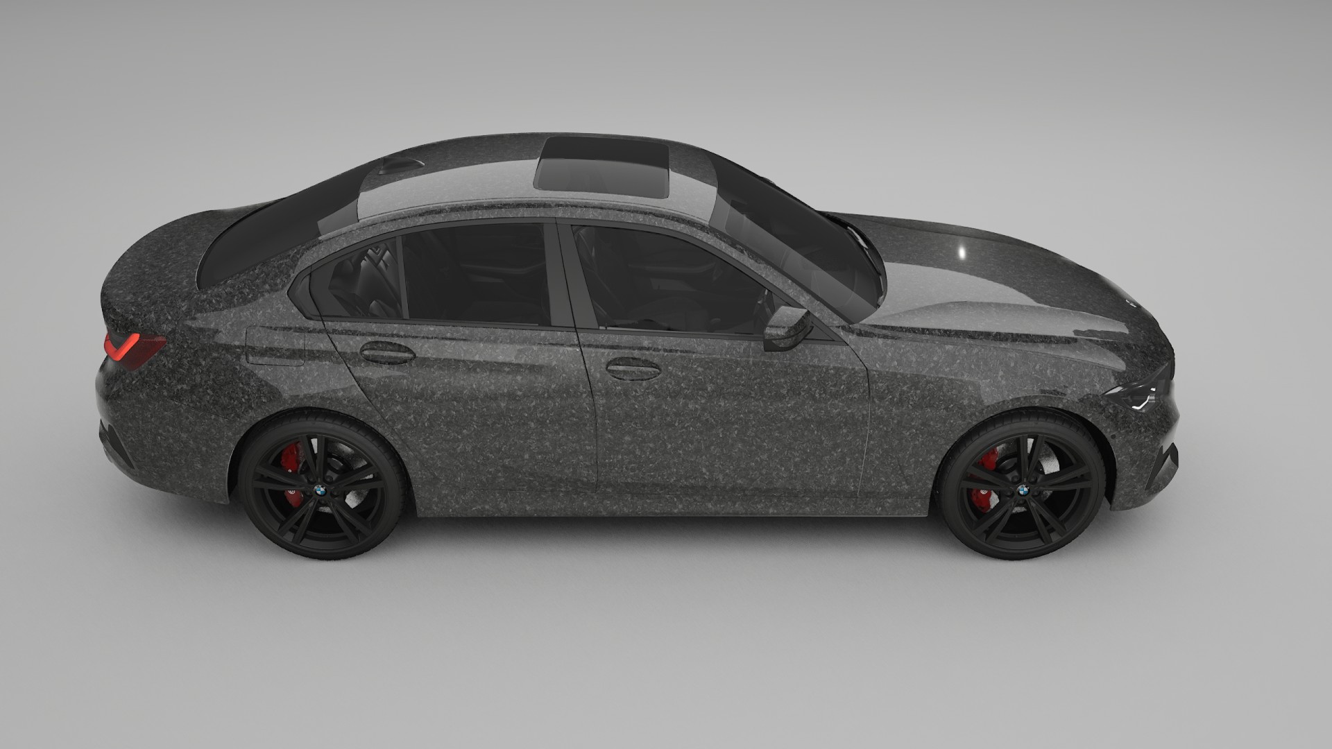 BMW 3 G20 prefacelift pre LCI TPU Lakbeschermingsfolie | FORGED S Kleurveranderende PPF – Volledig Voorgesneden Kit