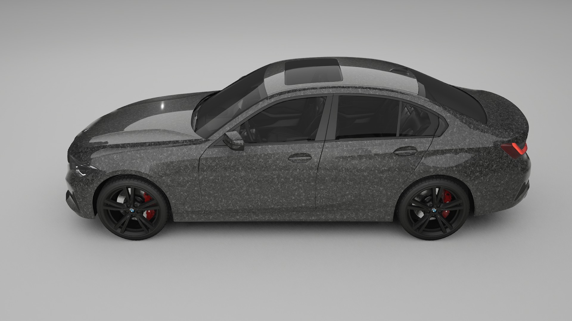 BMW 3 G20 prefacelift pre LCI TPU Lakbeschermingsfolie | FORGED S Kleurveranderende PPF – Volledig Voorgesneden Kit