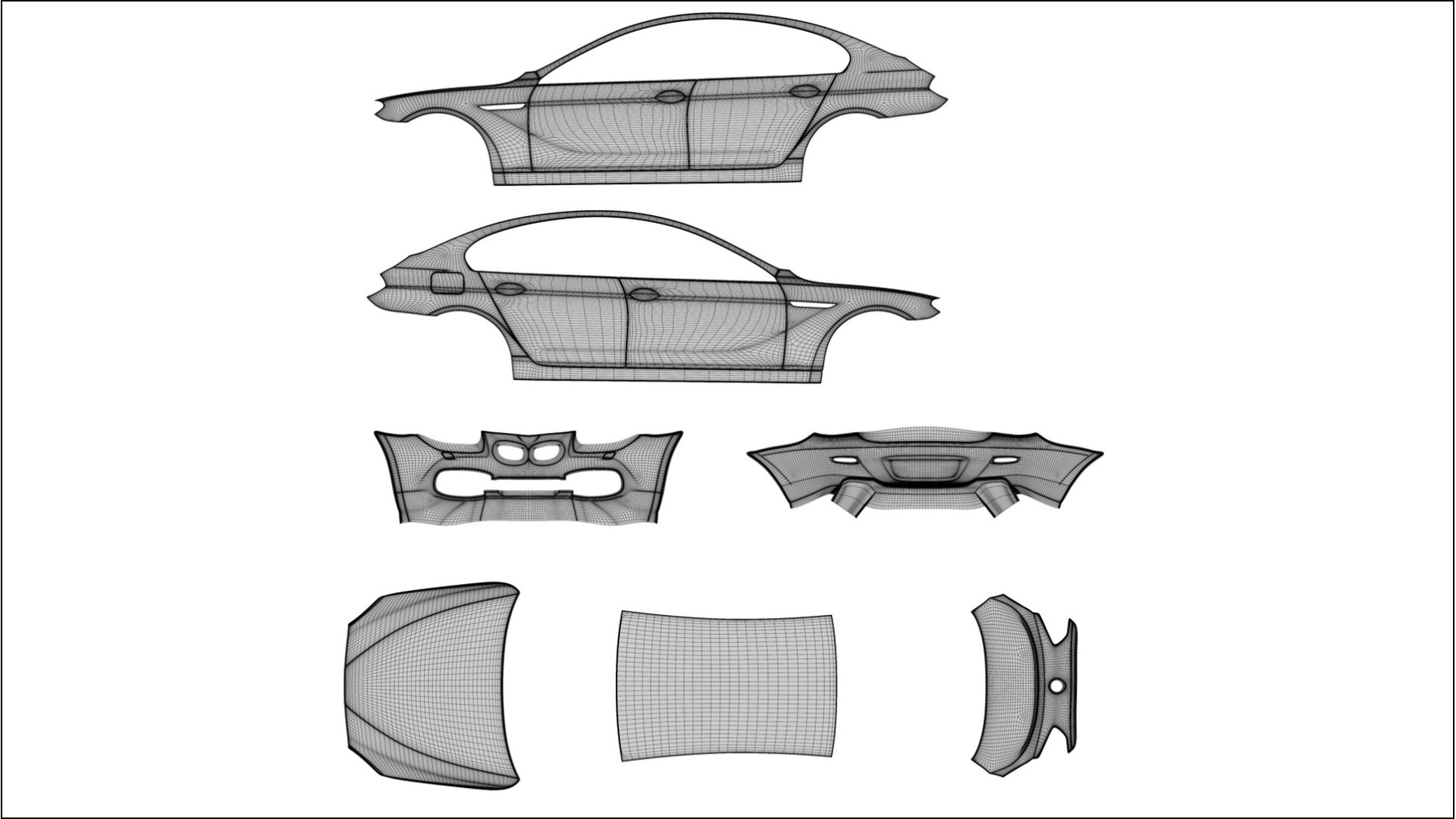 BMW 6 F06 TPU Lakbeschermingsfolie | NEBULA Kleurveranderende PPF – Volledig Voorgesneden Kit 2
