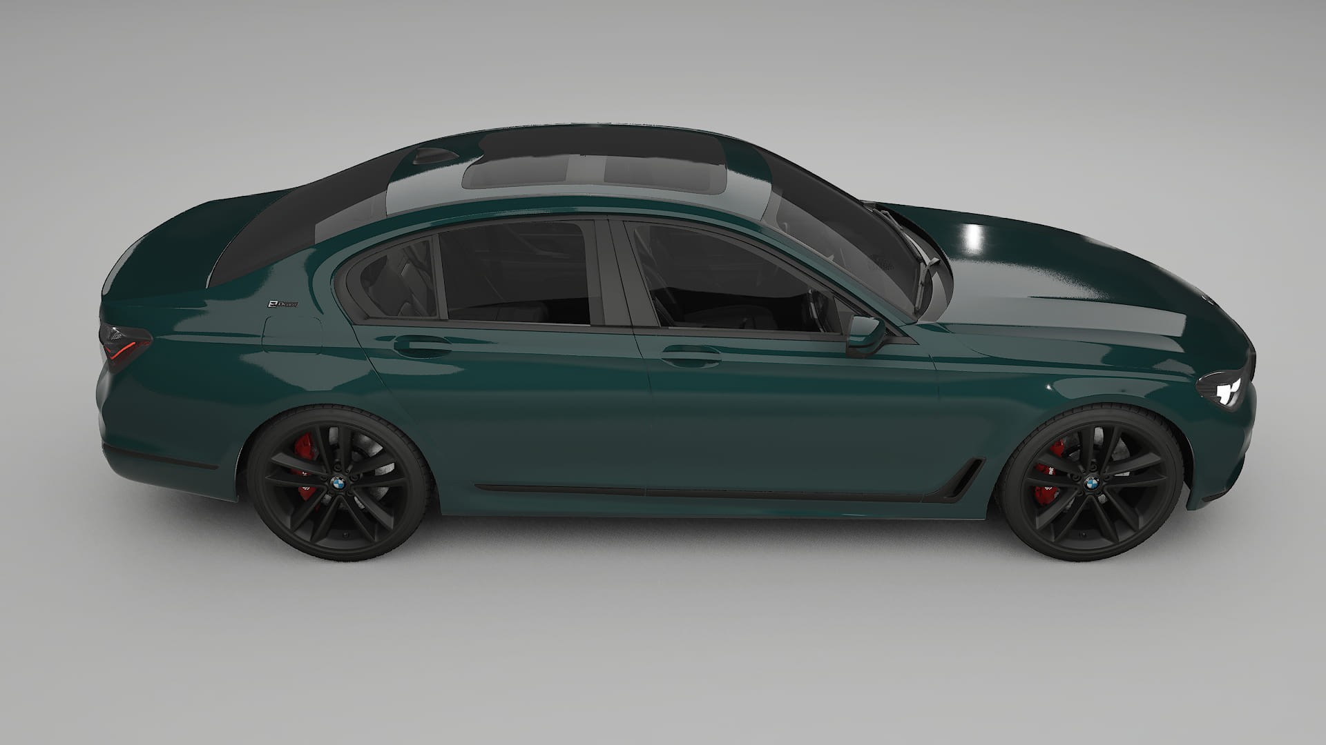 BMW 7 G11 G12 facelift LCI TPU Lakbeschermingsfolie | INFERNO Kleurveranderende PPF – Volledig Voorgesneden Kit