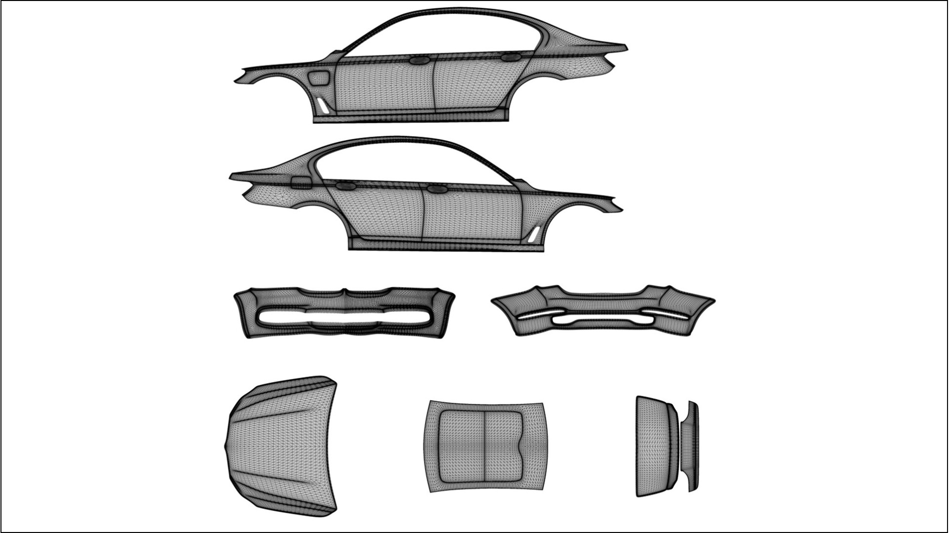 BMW 7 G11 G12 facelift LCI TPU Lakbeschermingsfolie | FROST Kleurveranderende PPF – Volledig Voorgesneden Kit 2