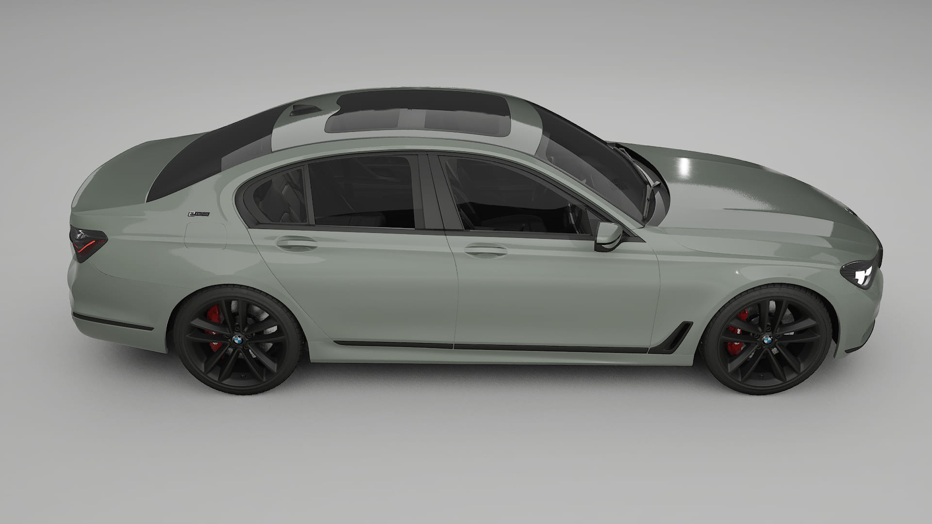 BMW 7 G11 G12 facelift LCI TPU Lakbeschermingsfolie | SLATE Kleurveranderende PPF – Volledig Voorgesneden Kit